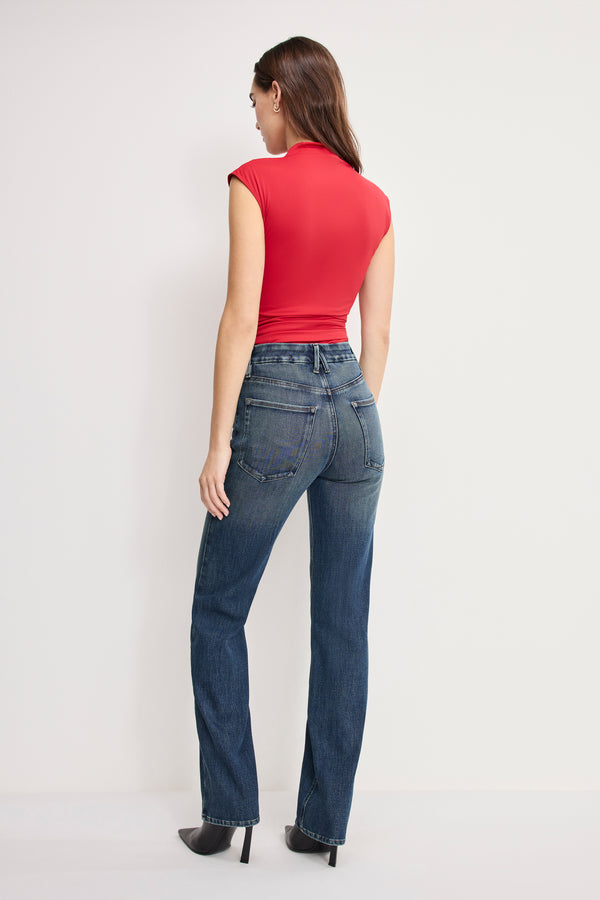 GOOD TRUE STRAIGHT JEANS | INDIGO1147
