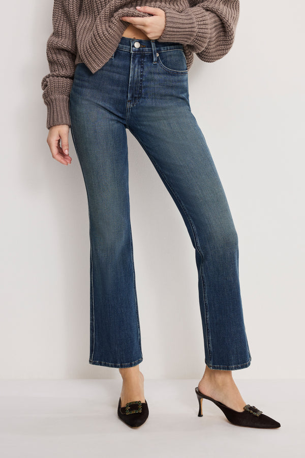 GOOD STANDARD KICK FLARE JEANS | INDIGO1147