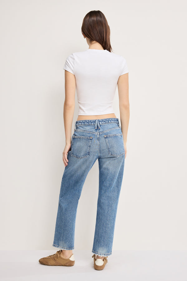 VINTAGE STRAIGHT ANKLE JEANS | INDIGO1221
