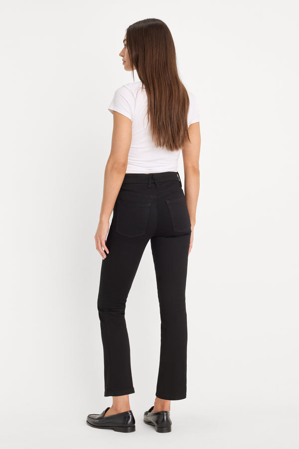 NEVER FADE GOOD LEGS STRAIGHT JEANS | BLACK001