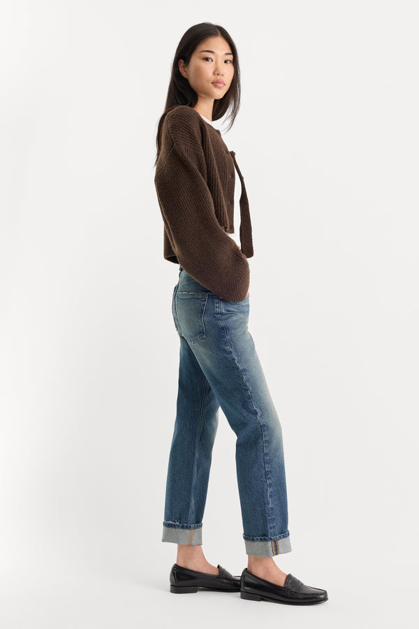 VINTAGE STRAIGHT ANKLE JEANS | INDIGO1282