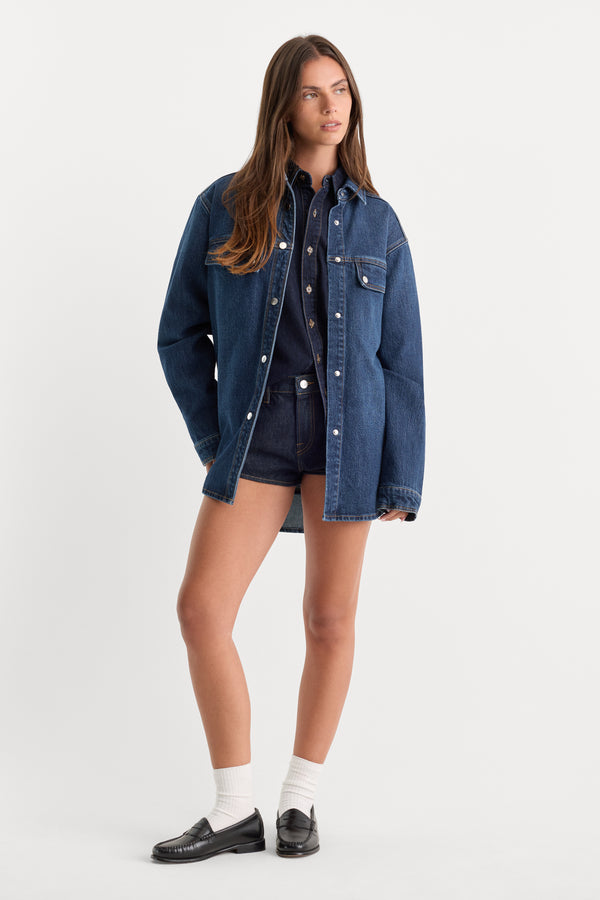 THE DENIM OVERSHIRT | BOUNCE