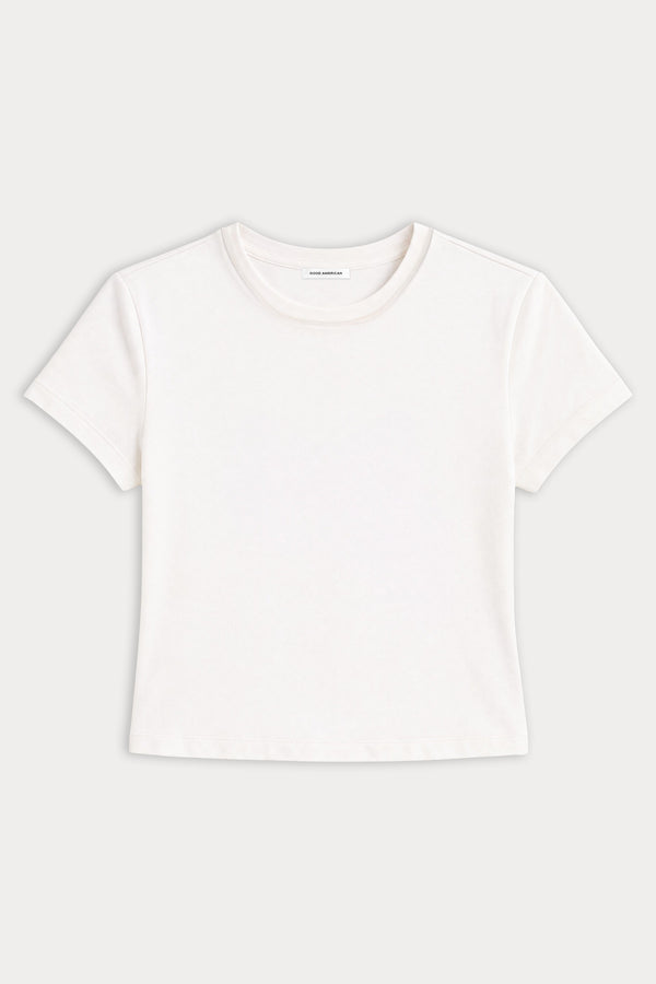 THE CAP SLEEVE TEE | WHITE001