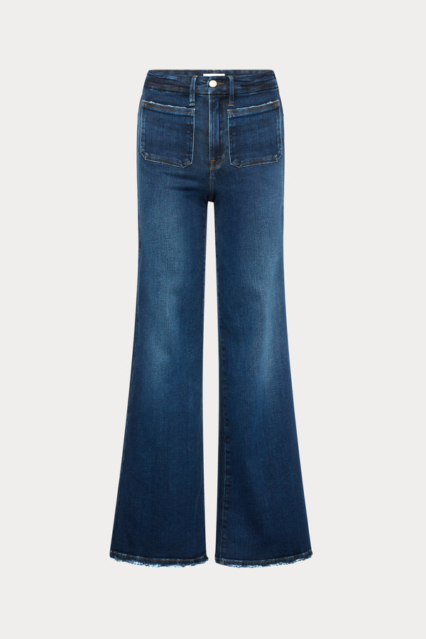 GOOD WAIST PALAZZO JEANS | INDIGO511