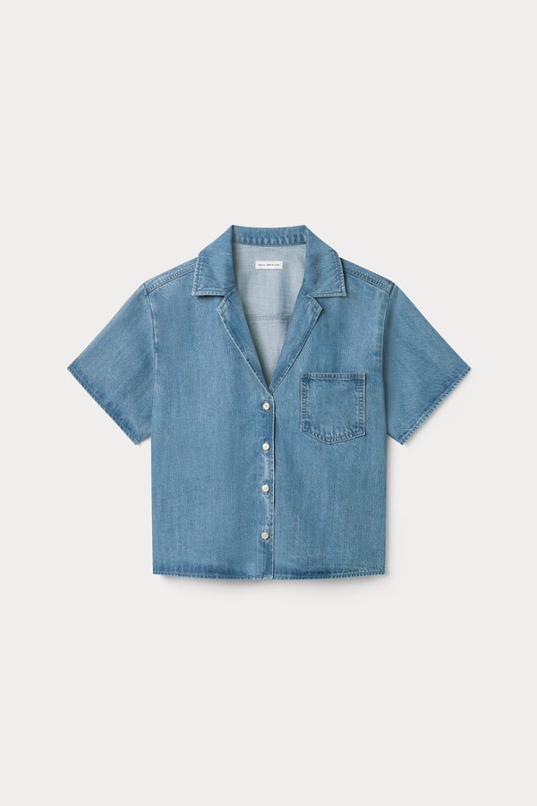 THE DENIM CAMP SHIRT