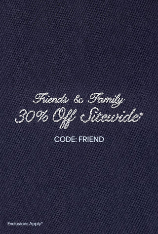 Friends & Family Sale