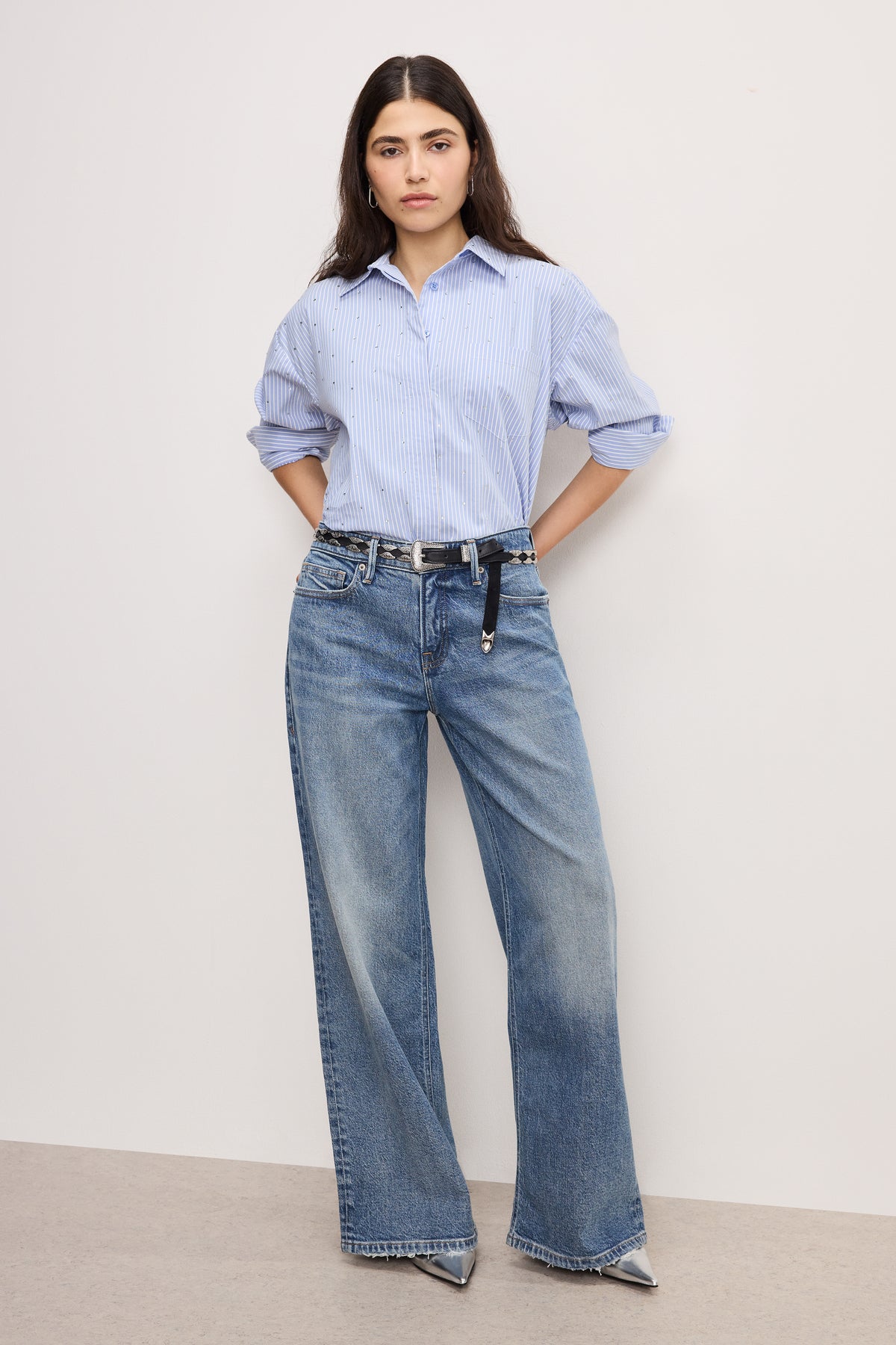 GOOD EASE PETITE RELAXED JEANS | INDIGO575