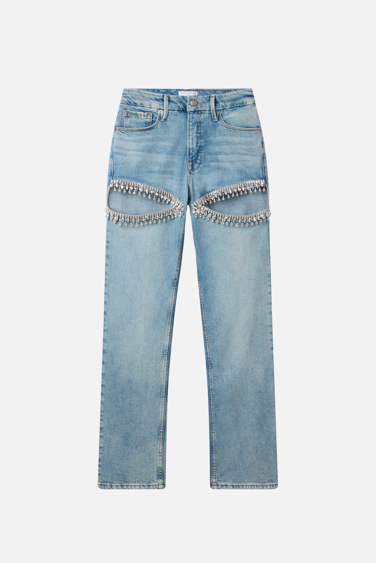 GOOD ICON STRAIGHT DIAMOND JEANS | INDIGO357