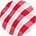 Crimson and white gingham