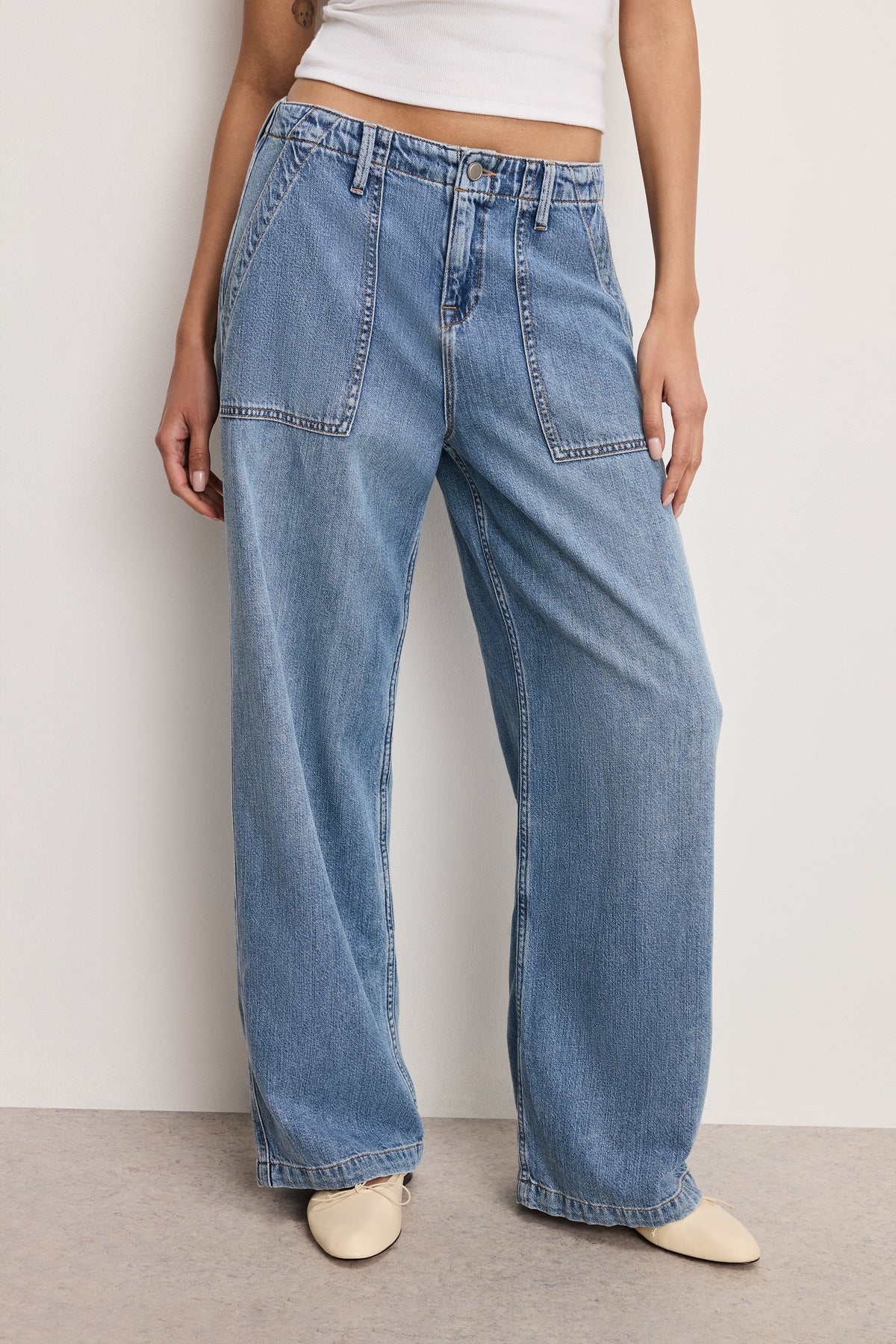 LITE LINEN DENIM PANTS | INDIGO786