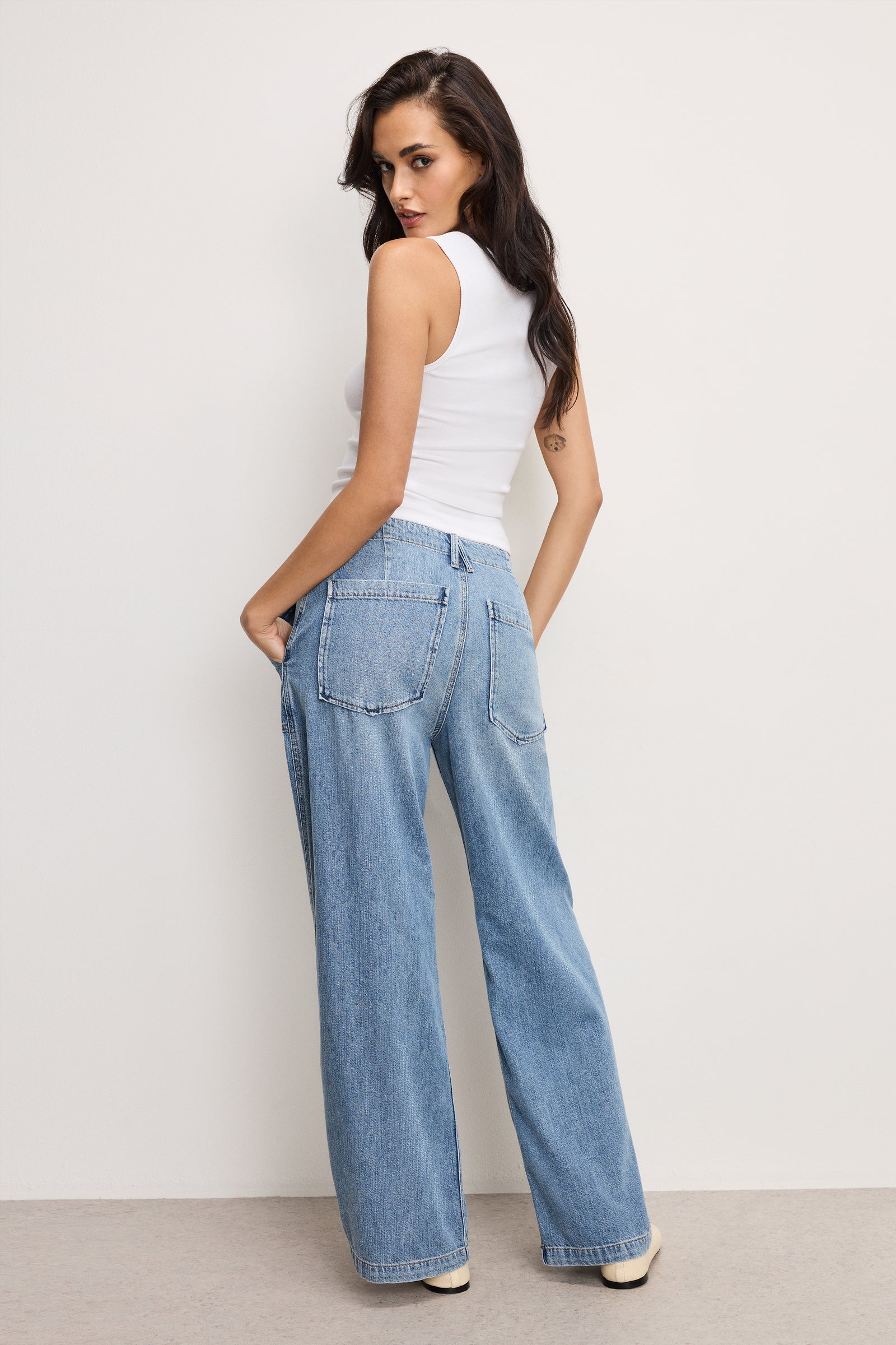 LITE LINEN DENIM PANTS | INDIGO786