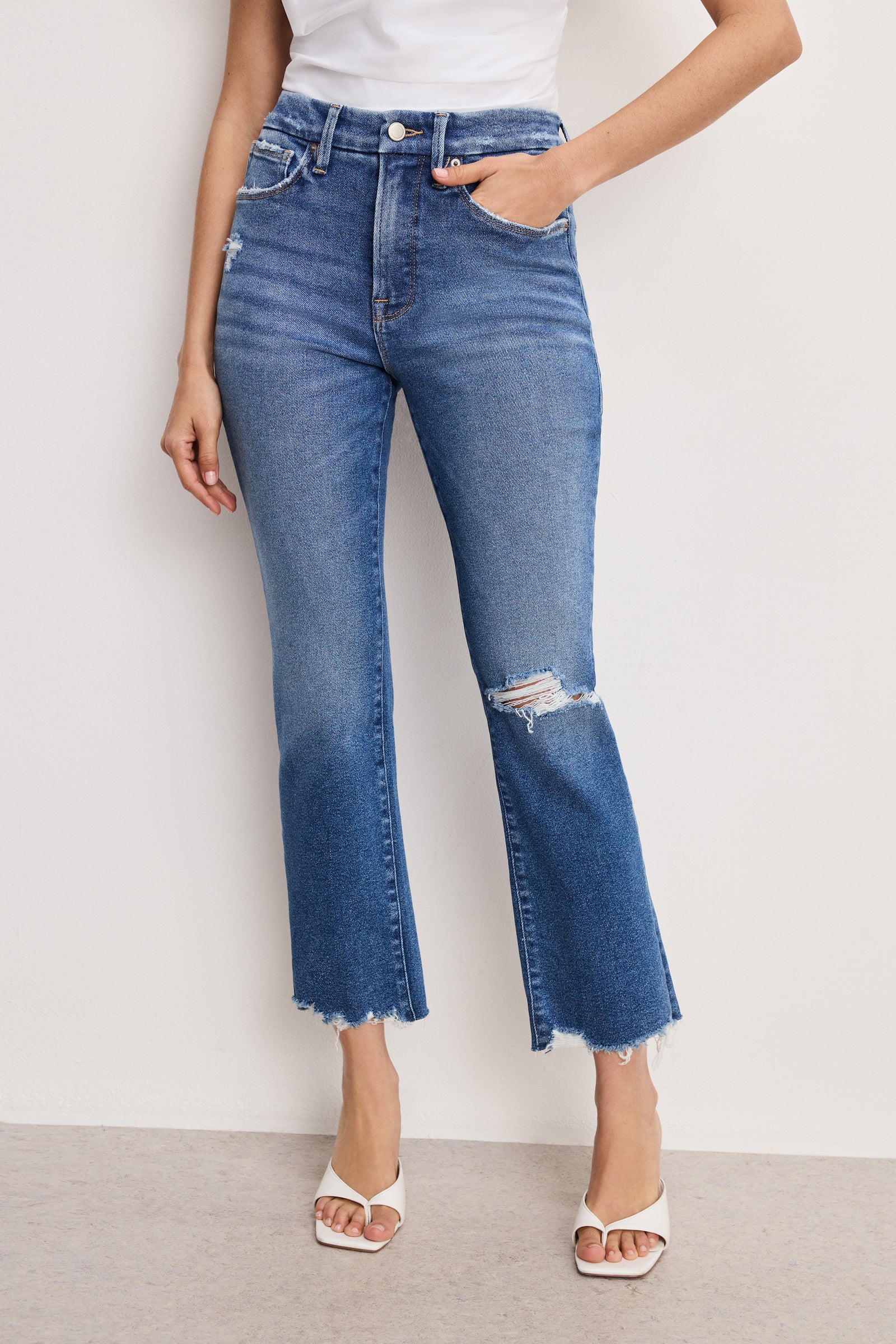 GOOD LEGS STRAIGHT JEANS | INDIGO943