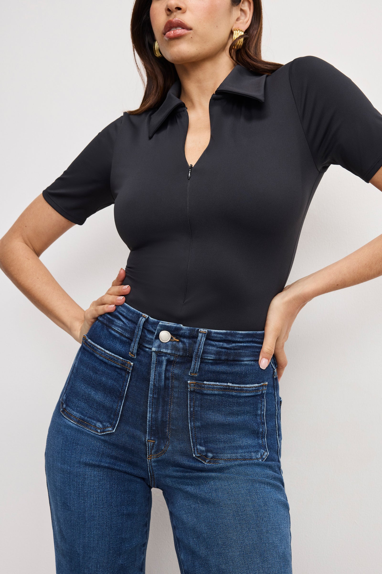 GOOD WAIST PALAZZO JEANS | INDIGO511