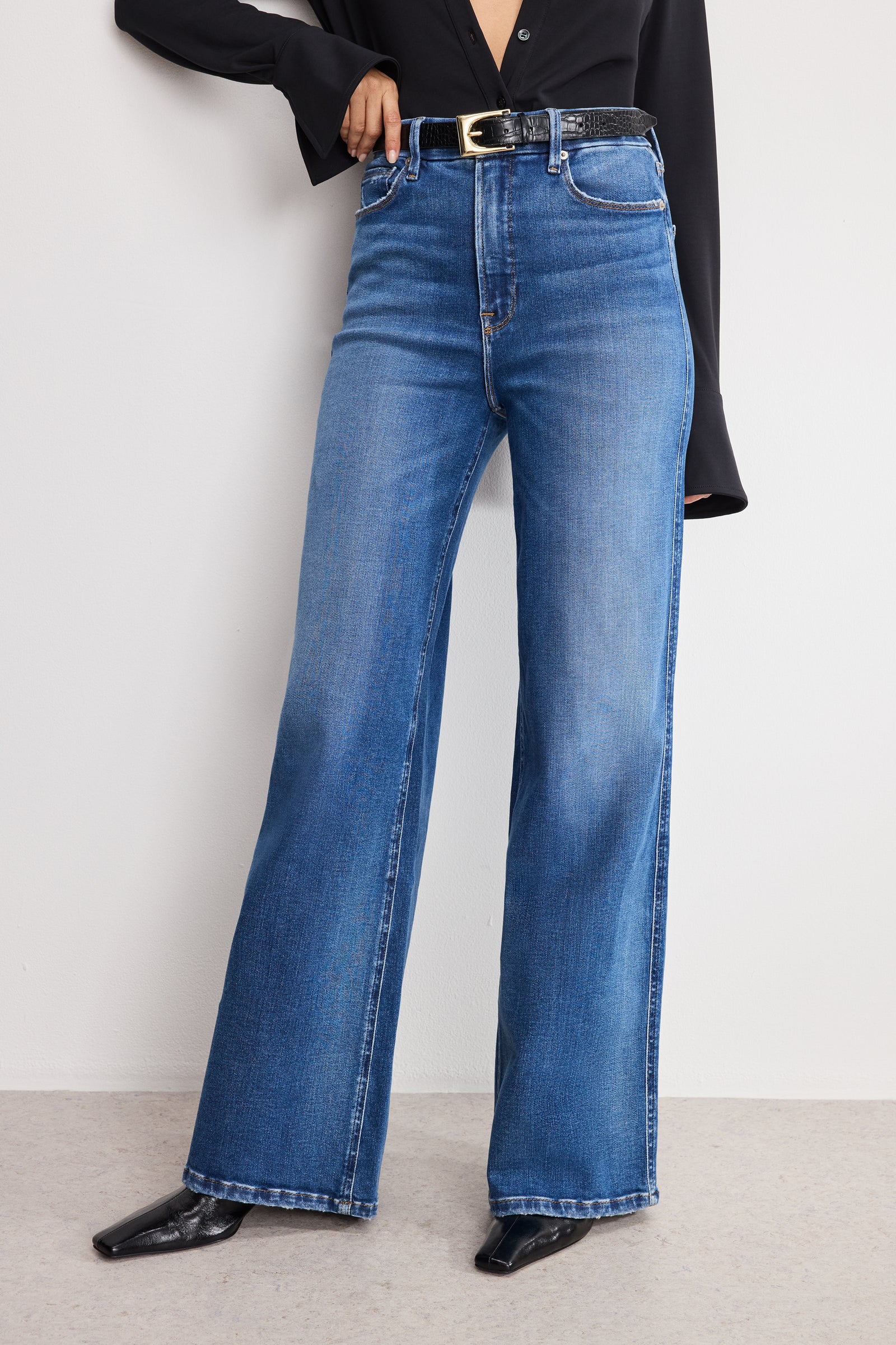 SOFT TECH GOOD SKATE WIDE LEG JEANS | INDIGO891