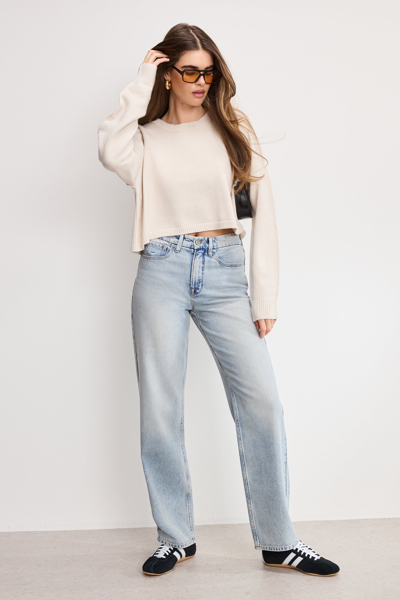 COZY KNIT CREW NECK | VANILLA001