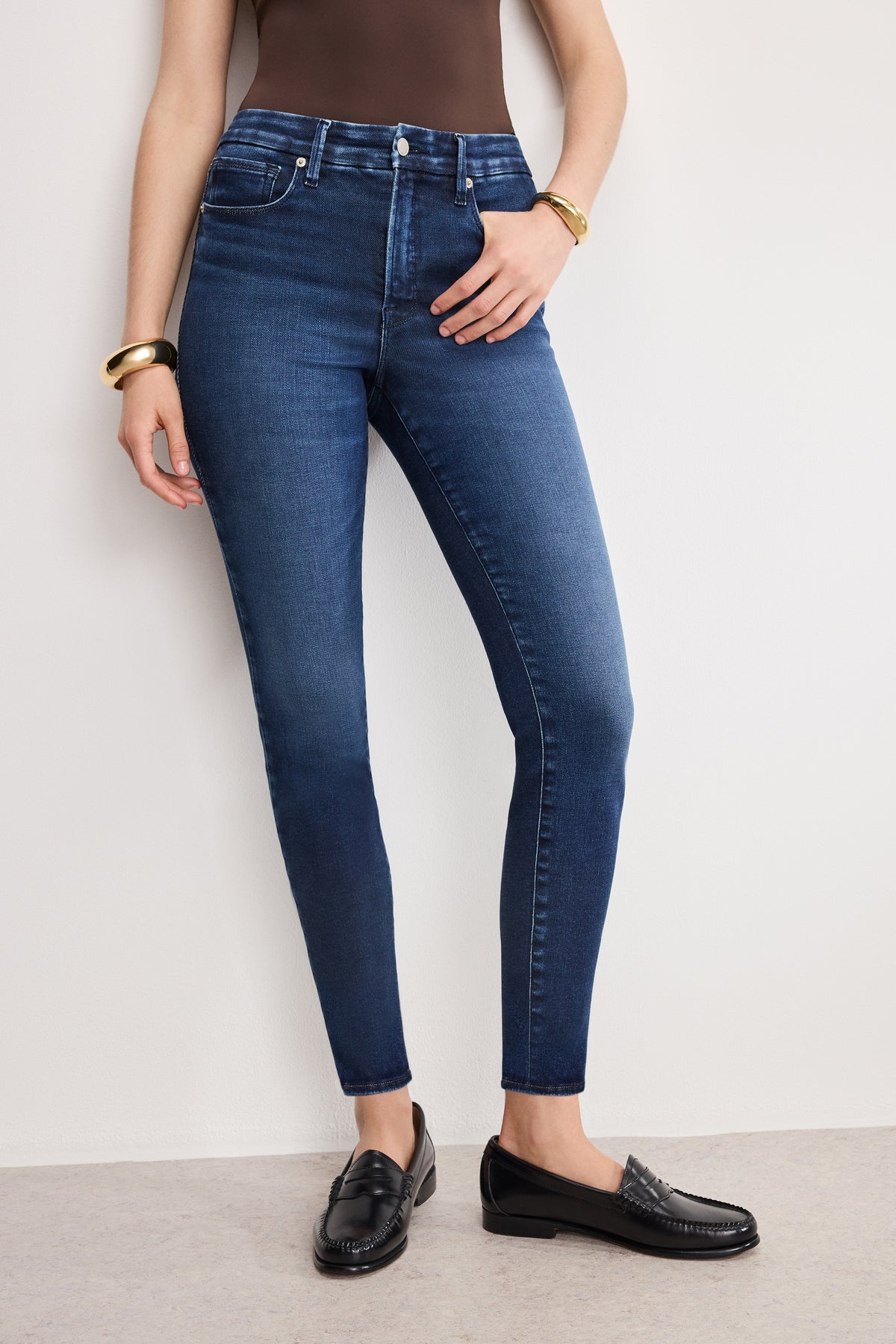 SOFT TECH GOOD LEGS SKINNY JEANS | INDIGO1068