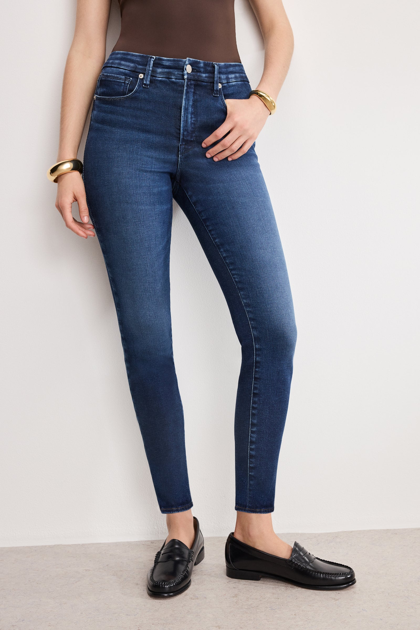 SOFT TECH GOOD LEGS SKINNY JEANS | INDIGO1068