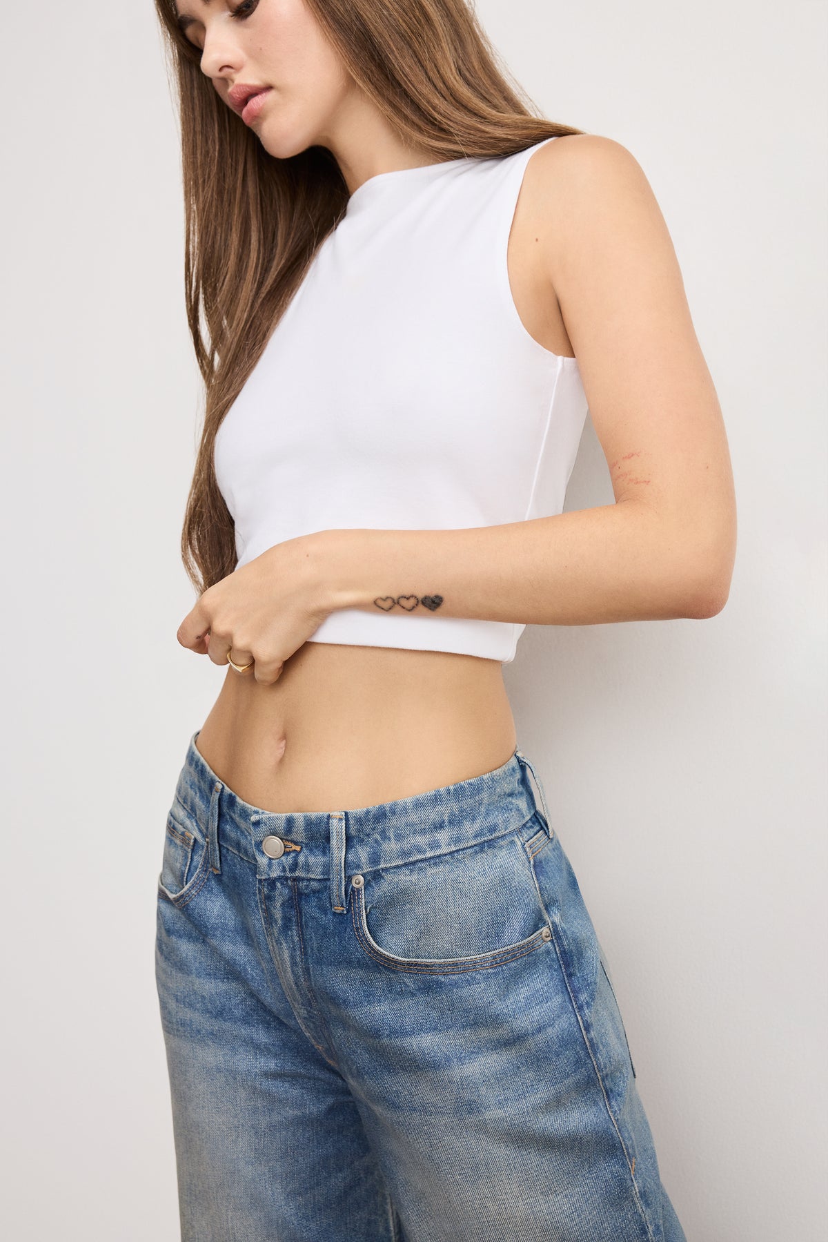 GOOD 90S RELAXED COATED JEANS | INDIGO927