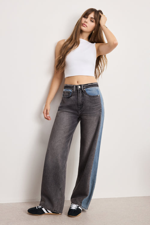 GOOD LOW RISE BAGGY JEANS | INDIGO1000
