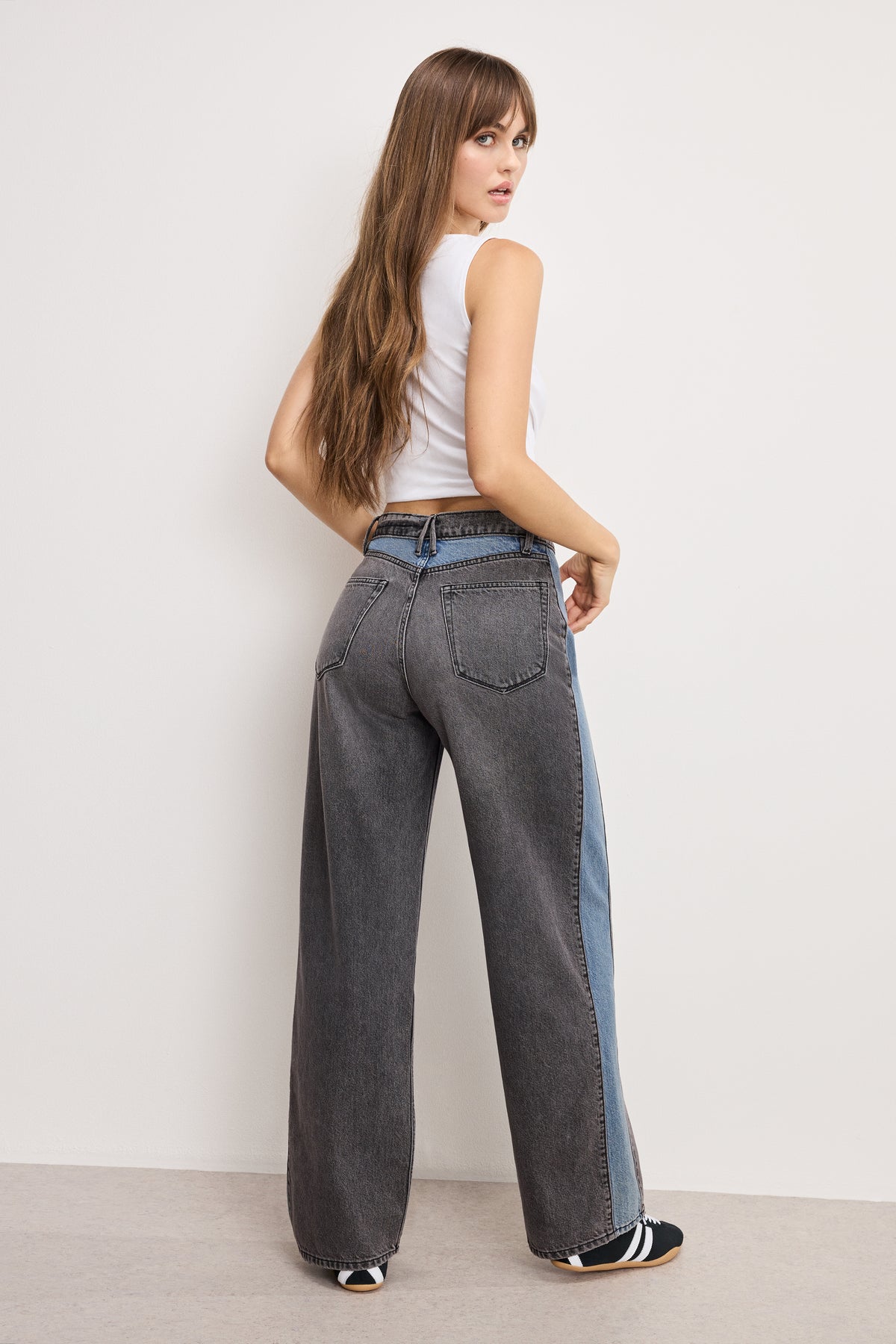 GOOD LOW RISE BAGGY JEANS | INDIGO1000