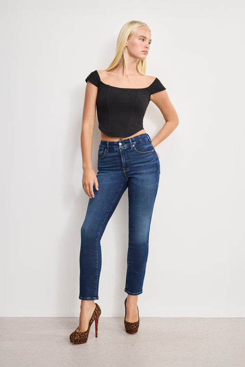 DOLLY JOLEANS STRAIGHT JEANS | INDIGO1080