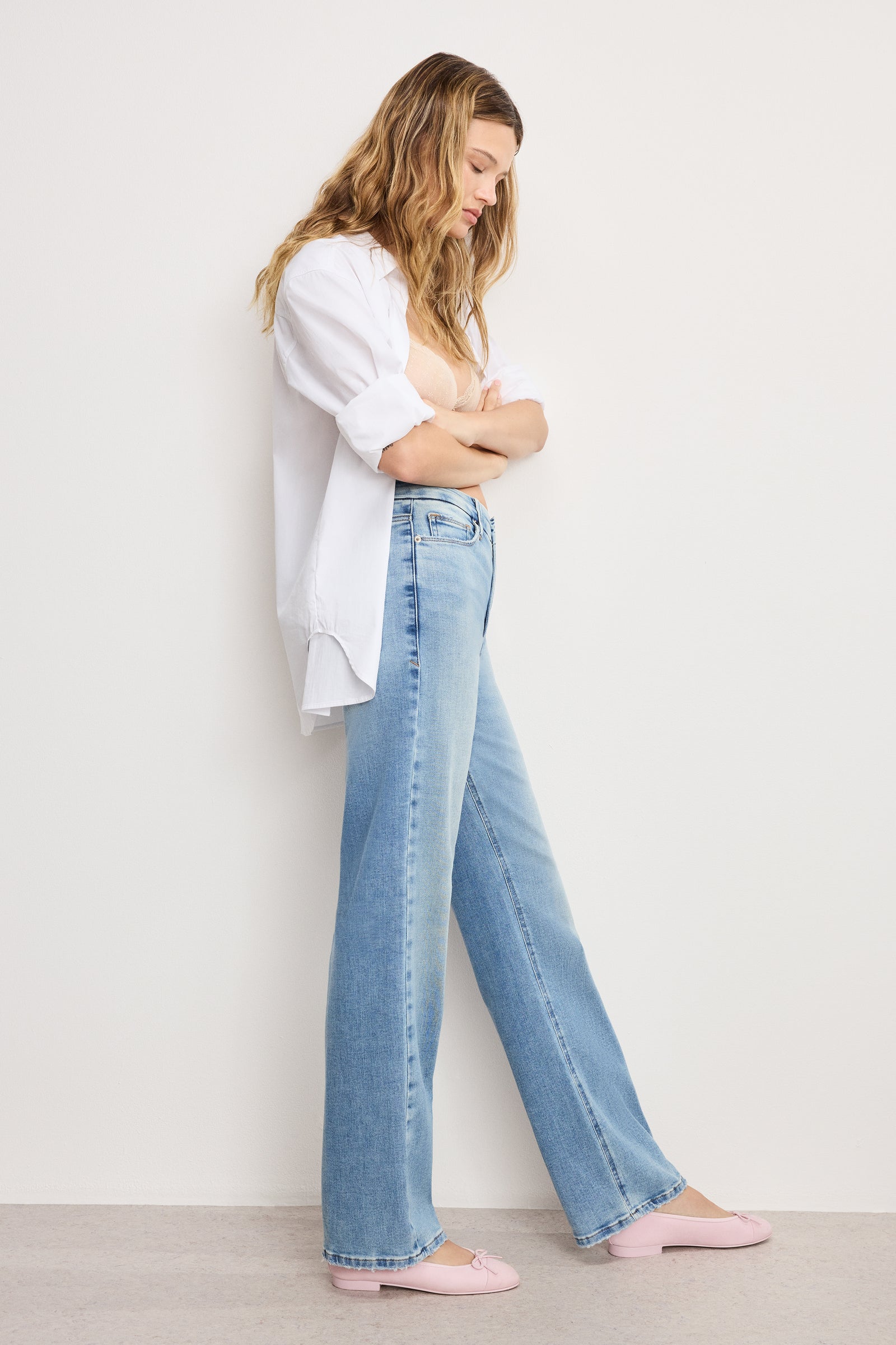 SOFT TECH GOOD TRUE STRAIGHT JEANS | INDIGO1073