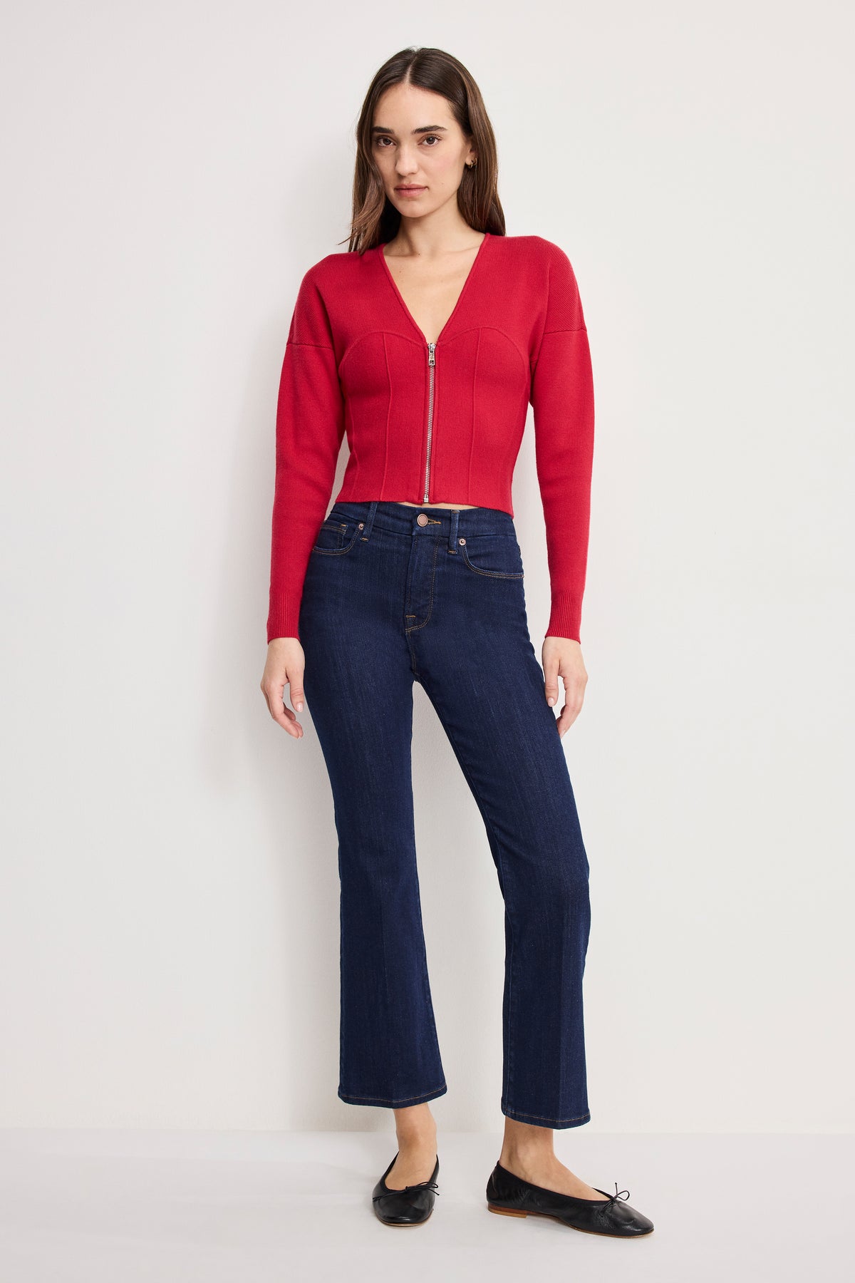 BUSTIER SWEATER | RUBY