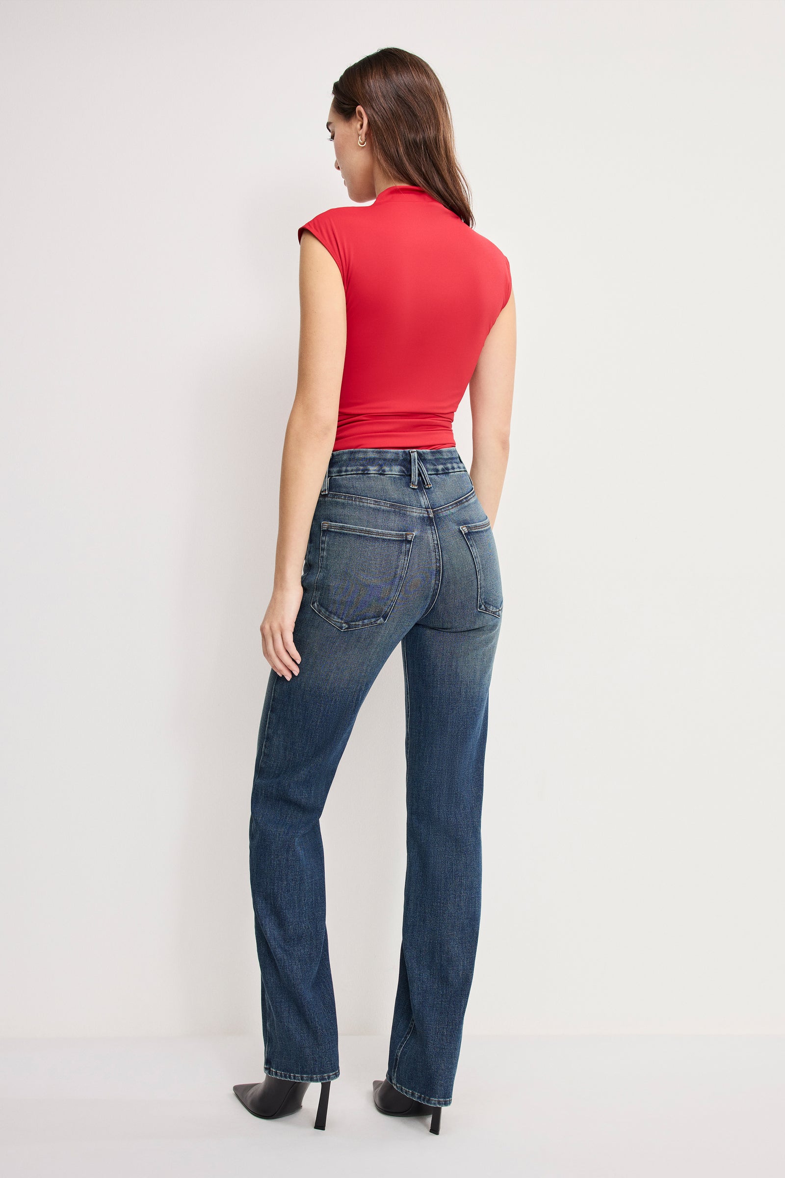 GOOD TRUE STRAIGHT JEANS | INDIGO1147