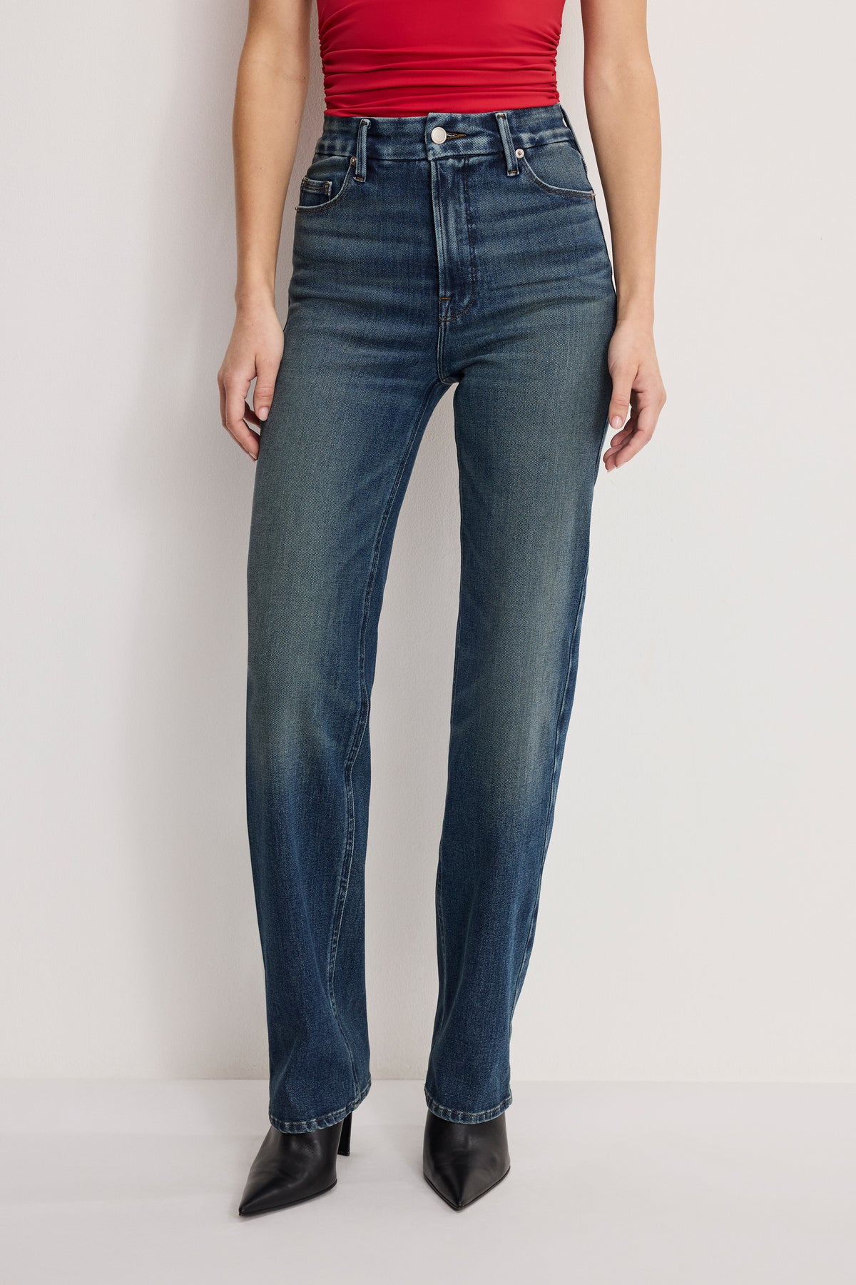 GOOD TRUE STRAIGHT JEANS | INDIGO1147