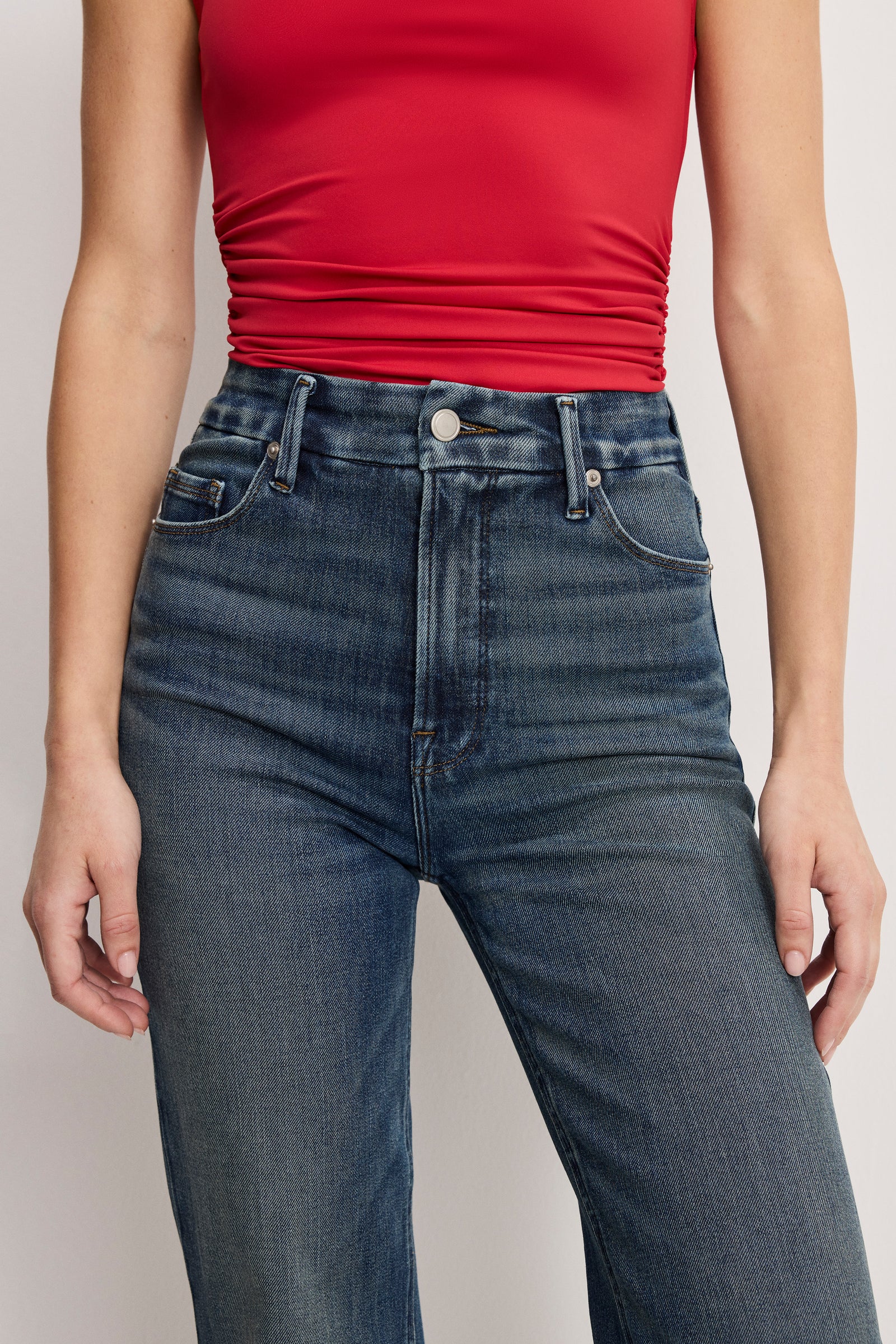 GOOD TRUE STRAIGHT JEANS | INDIGO1147