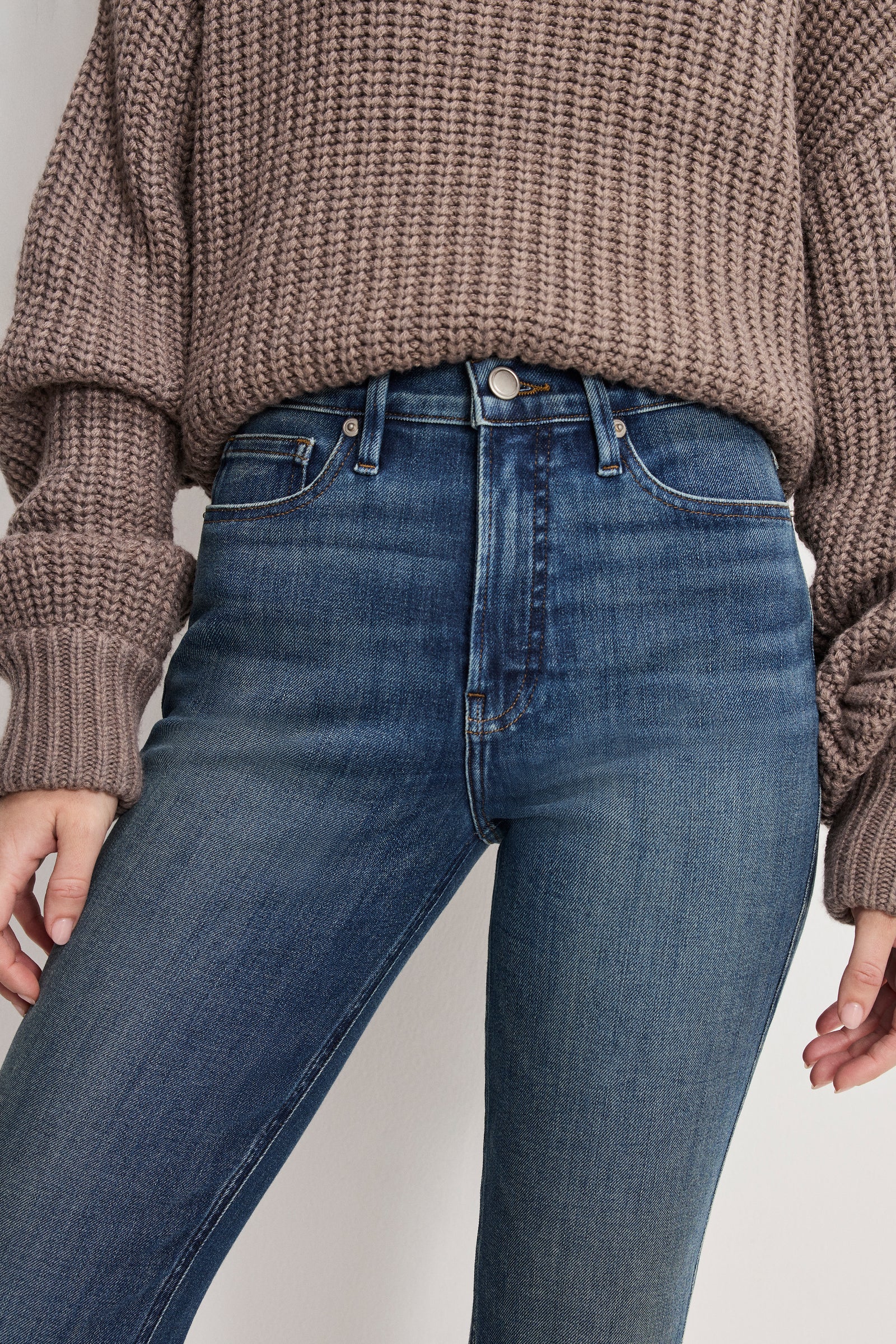 GOOD STANDARD KICK FLARE JEANS | INDIGO1147