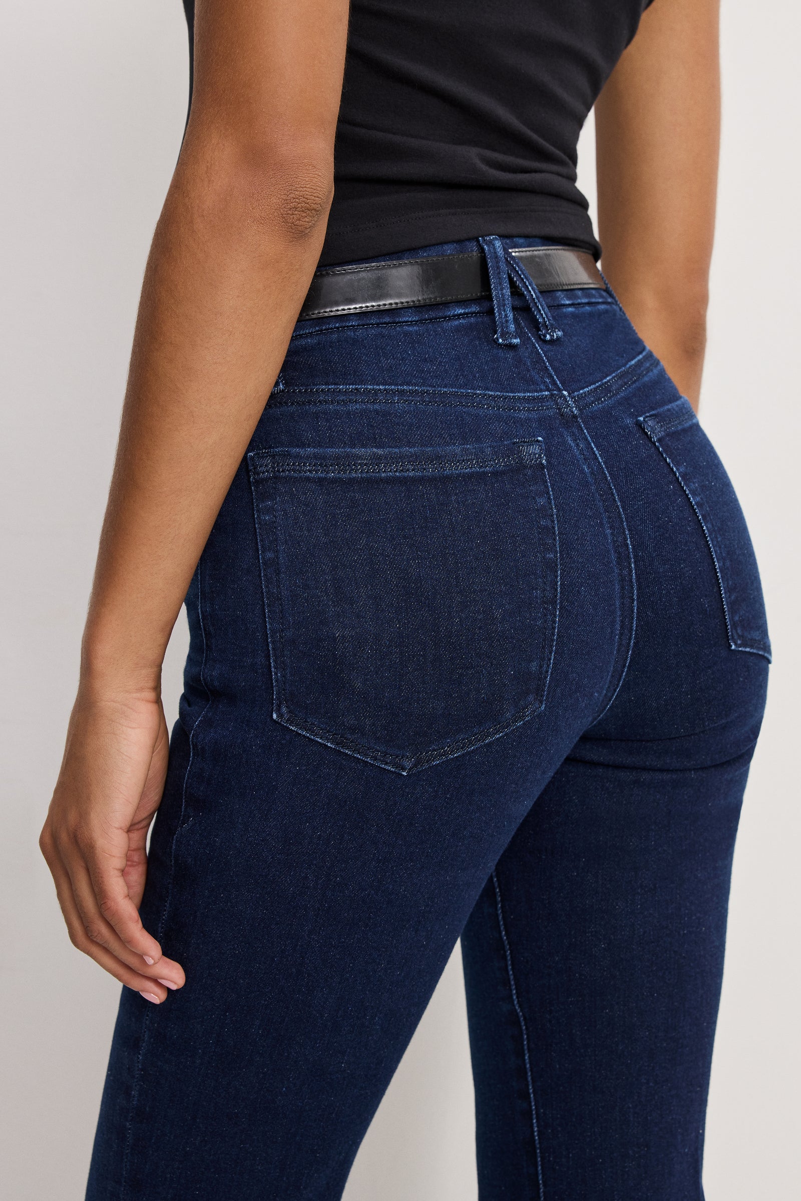 GOOD LEGS FLARE COMPRESSION JEANS | INDIGO1150