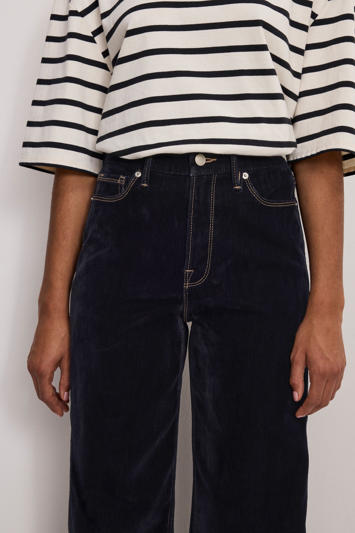 GOOD SKATE FLOCKED DENIM JEANS | INDIGO939