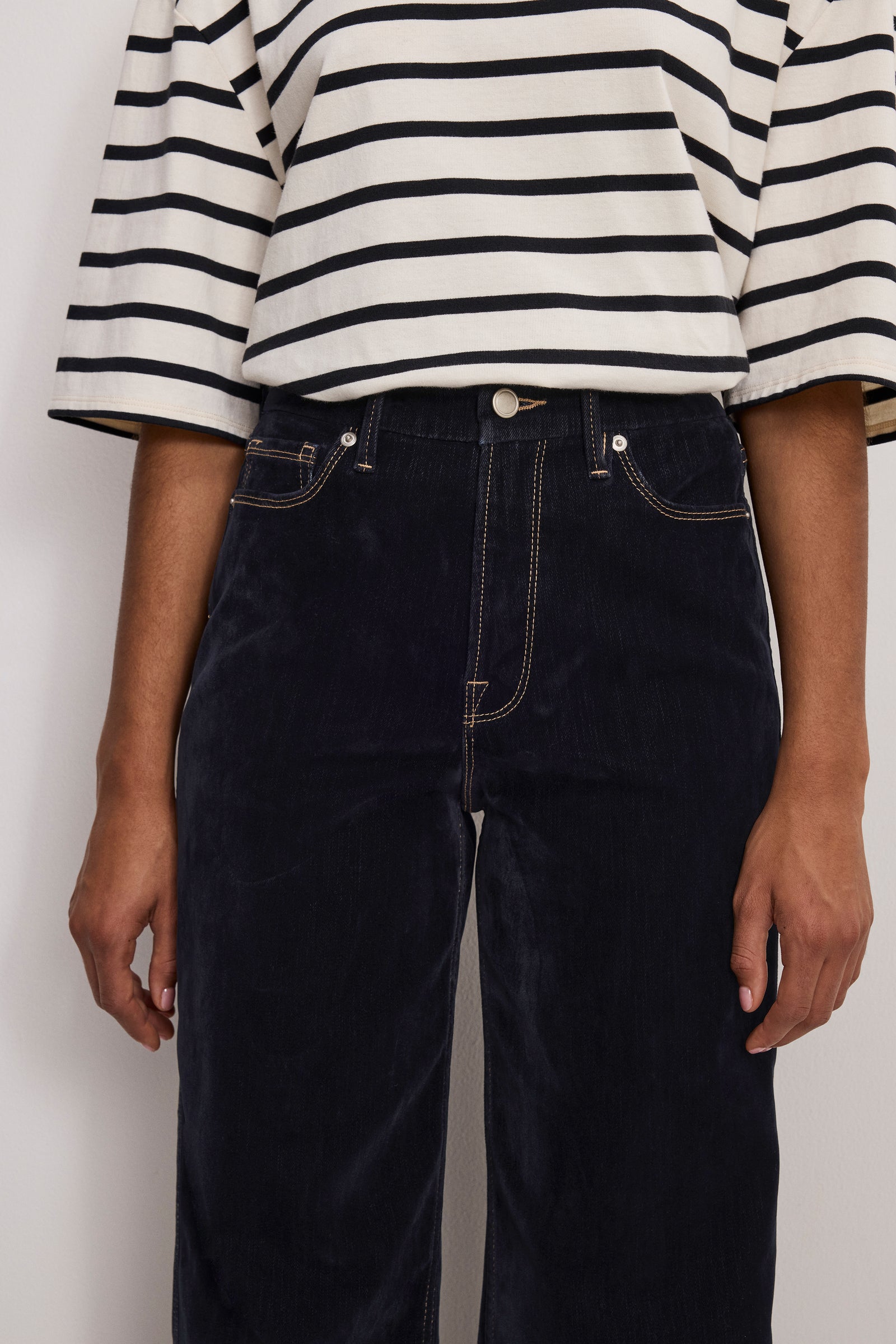GOOD SKATE FLOCKED DENIM JEANS | INDIGO939