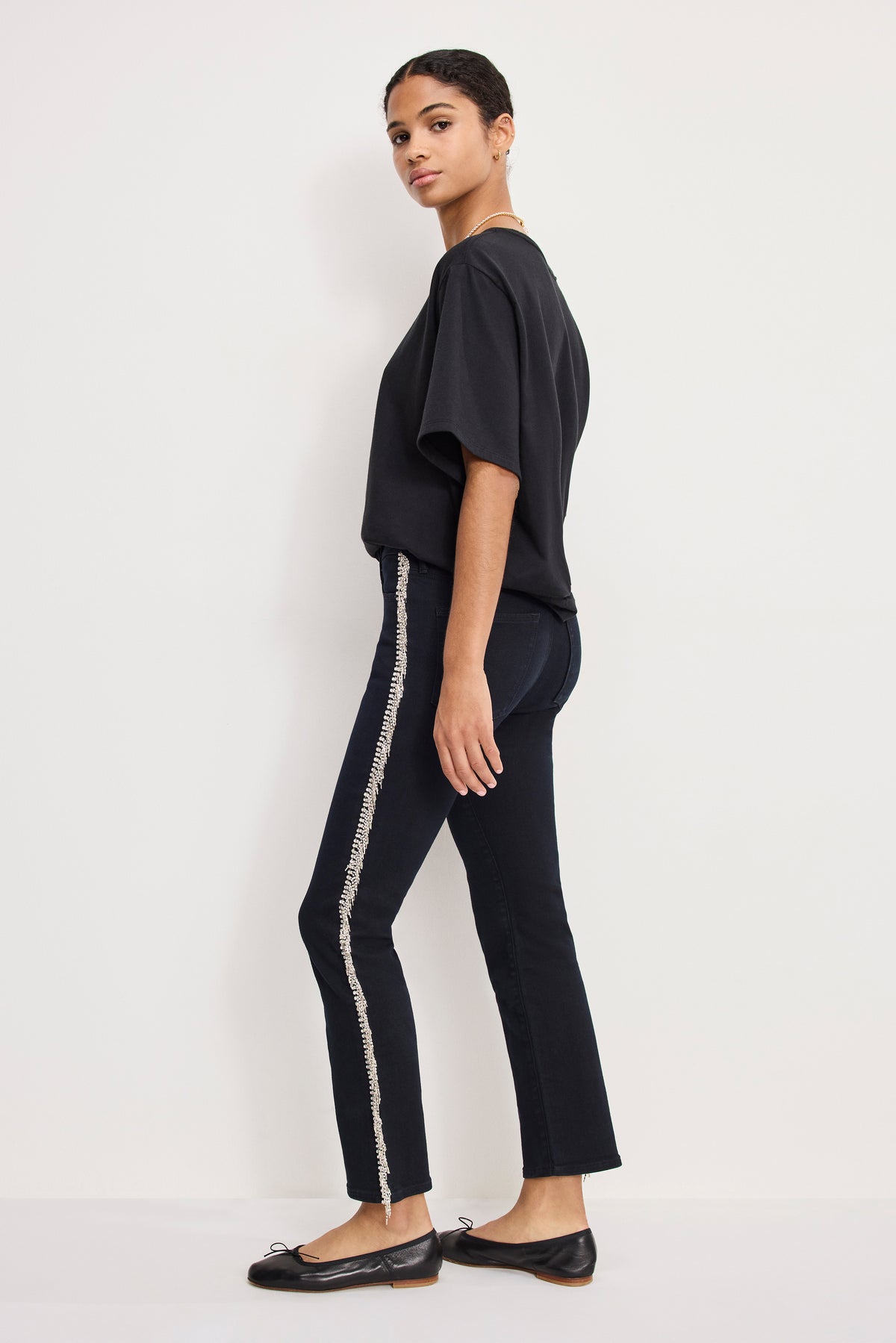 GOOD LEGS STRAIGHT DIAMOND JEANS | BLACK411