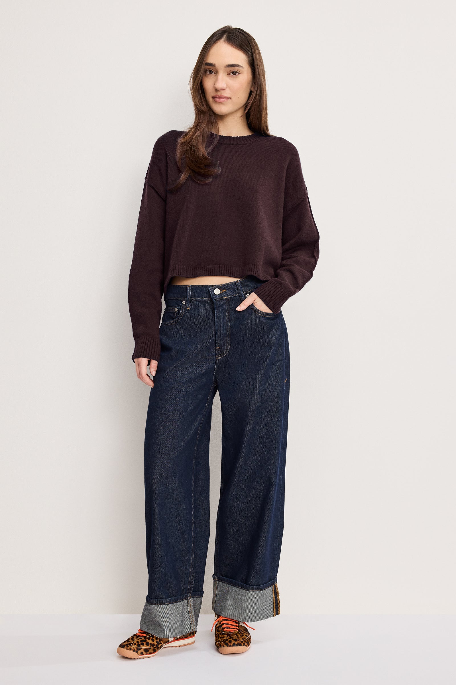 COZY KNIT CREW NECK | BARK003
