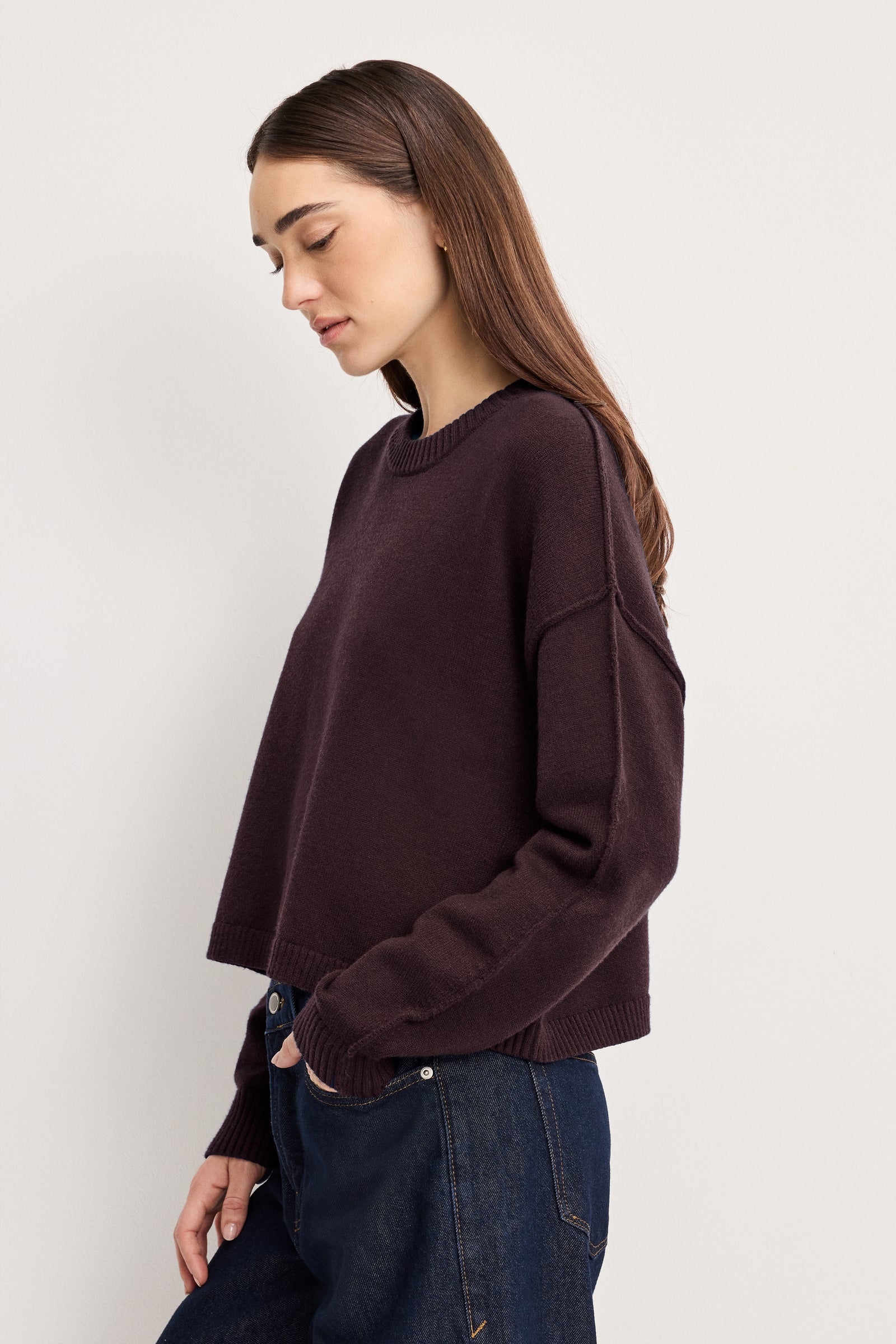 COZY KNIT CREW NECK | BARK003