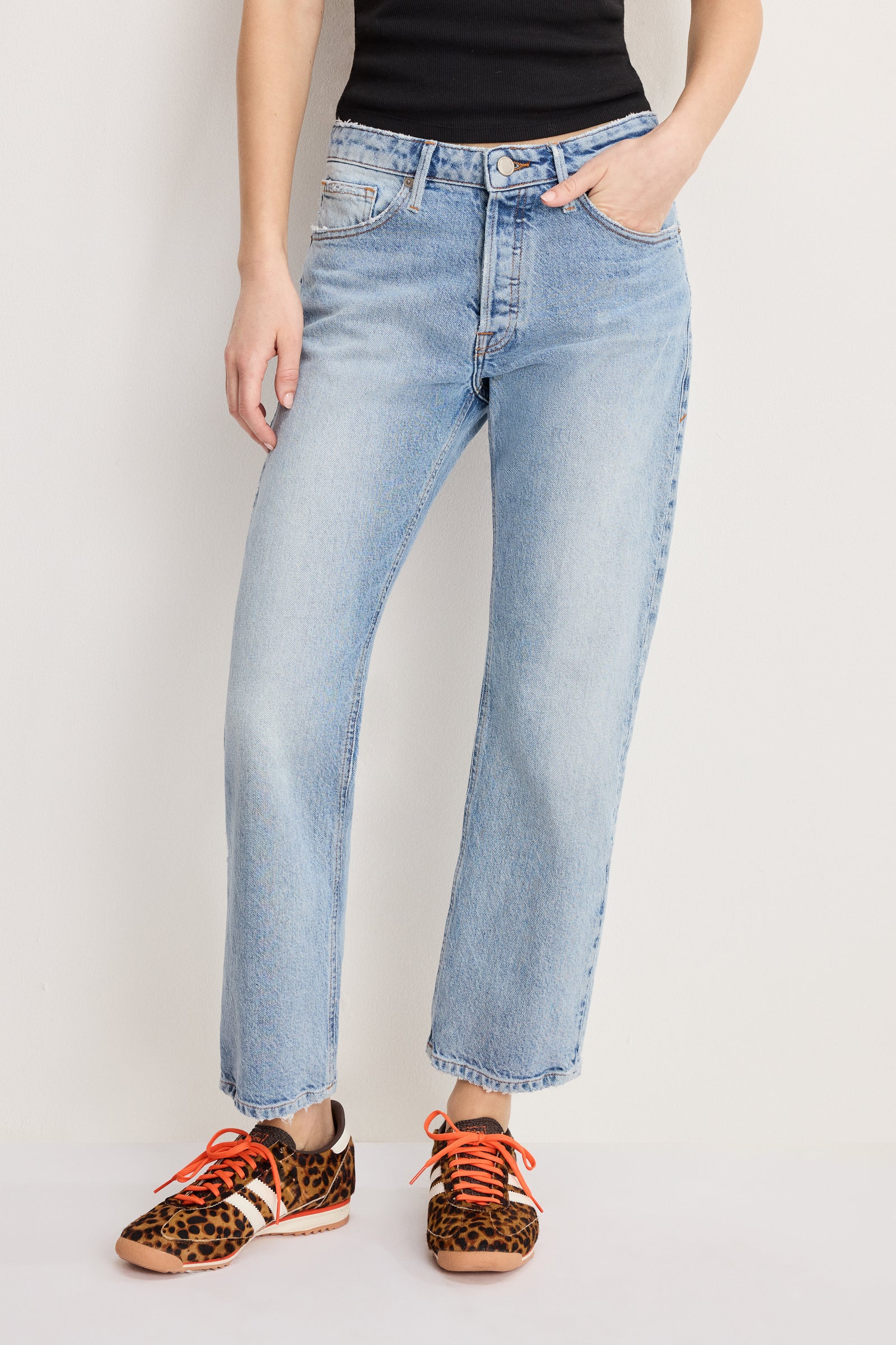 VINTAGE STRAIGHT ANKLE JEANS | INDIGO1220
