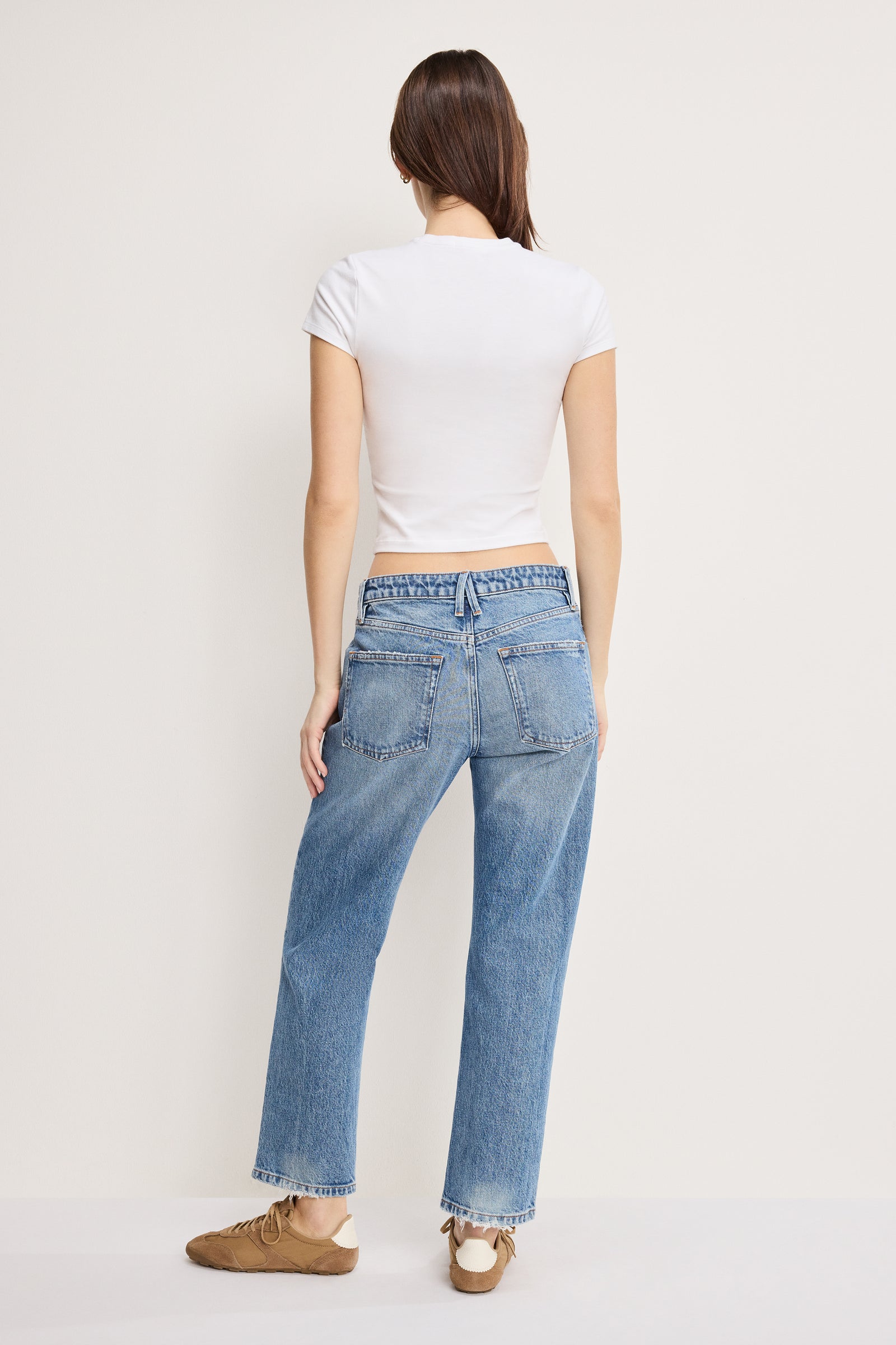 VINTAGE STRAIGHT ANKLE JEANS | INDIGO1221