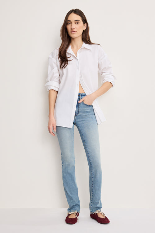 GOOD LEGS STRAIGHT JEANS LONG | INDIGO834