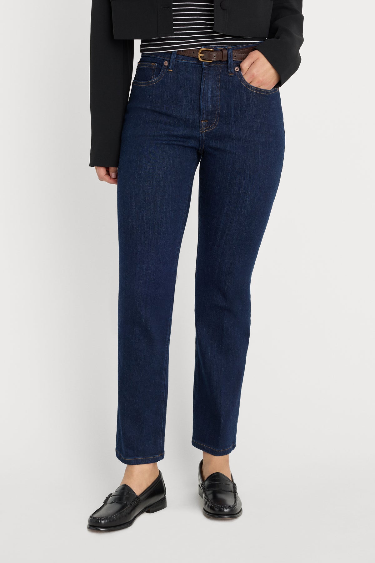 GOOD LEGS STRAIGHT JEANS | INDIGO1153