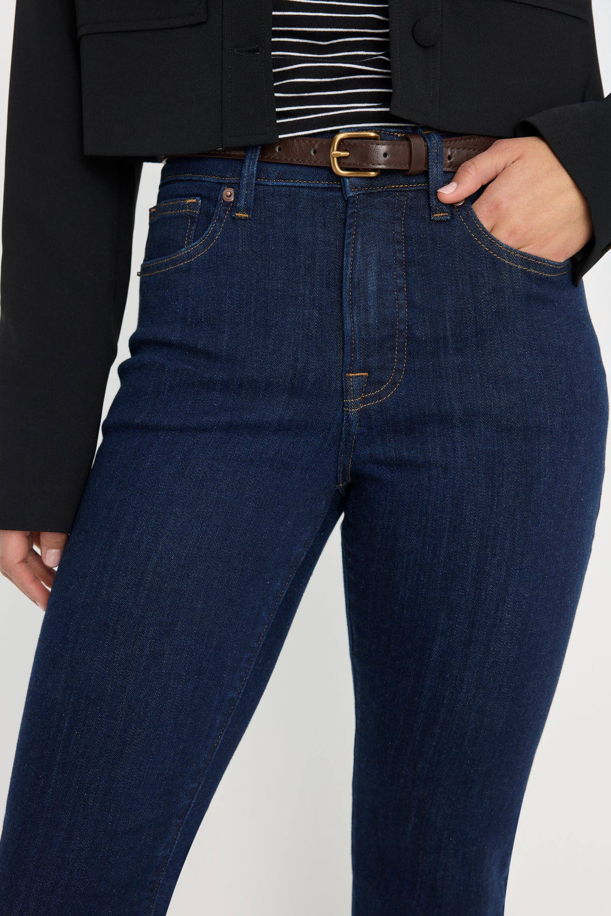 GOOD LEGS STRAIGHT JEANS | INDIGO1153