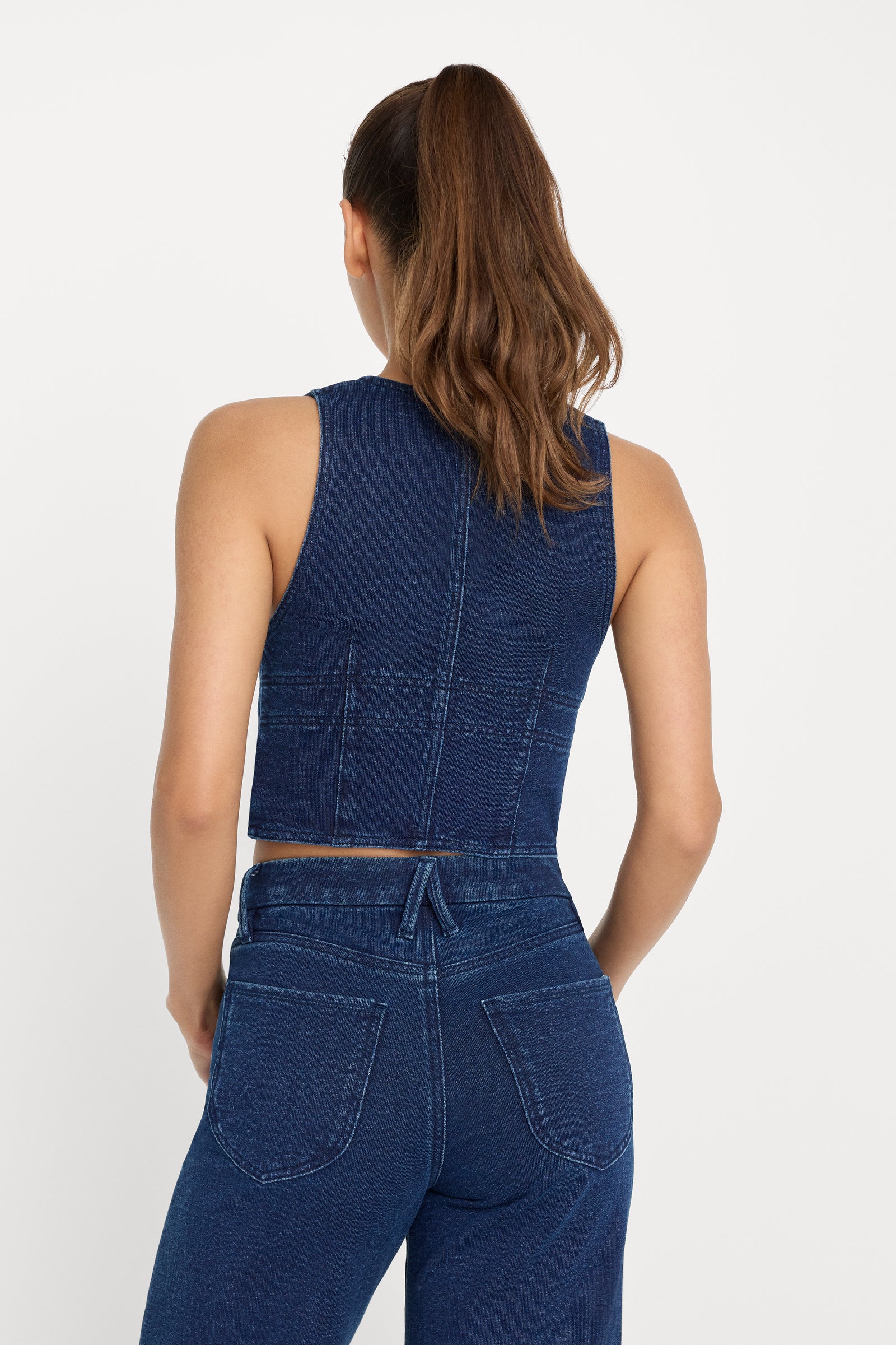 JEANIUS VEST | INDIGO377
