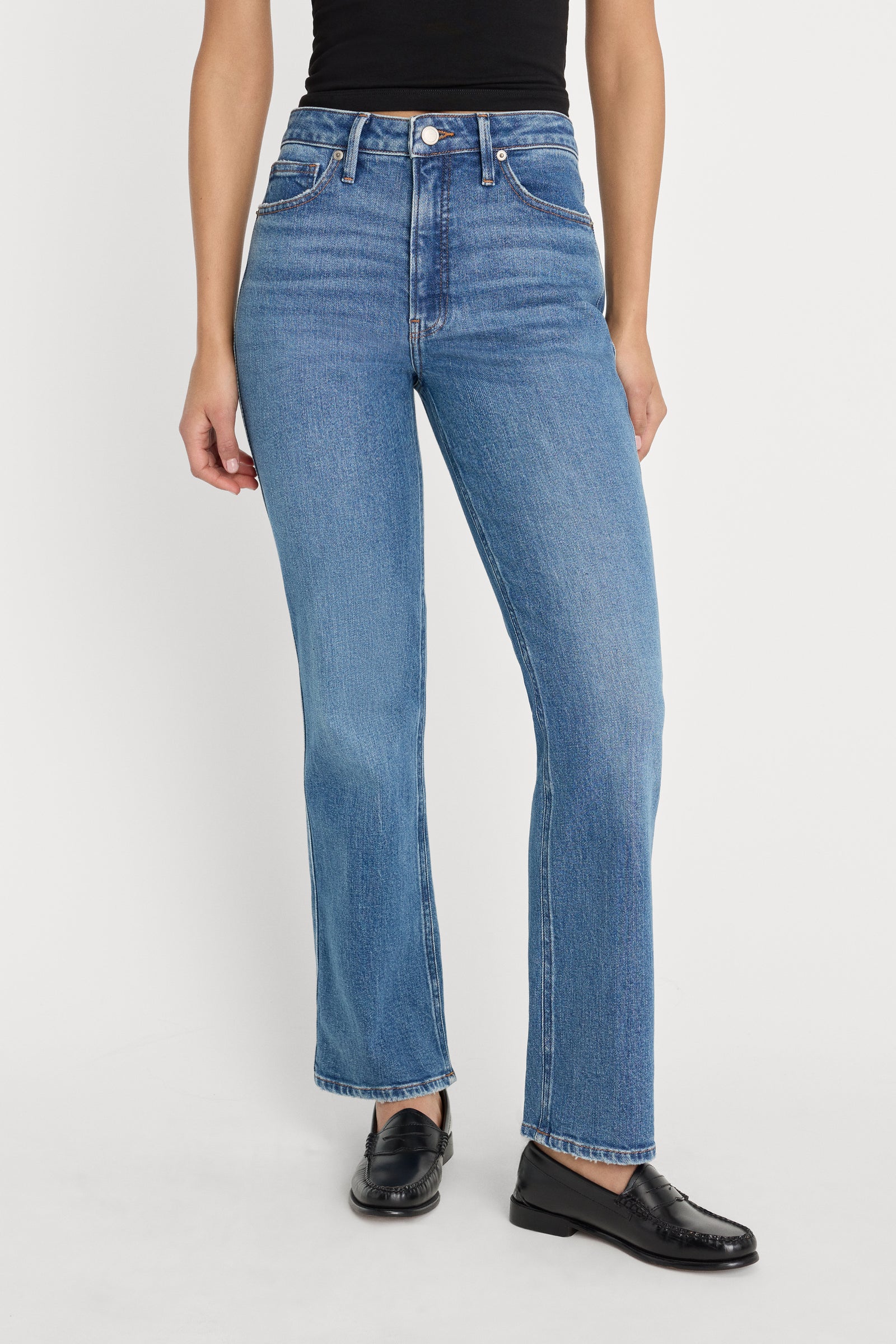 GOOD KICK FLARE JEANS | INDIGO1212