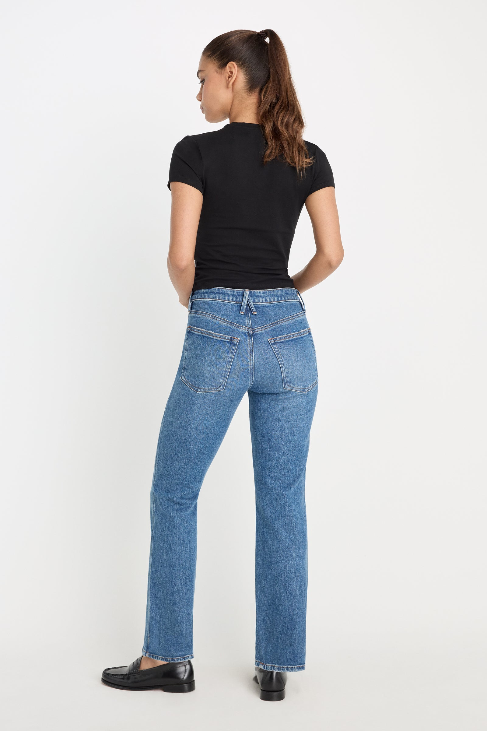 GOOD KICK FLARE JEANS | INDIGO1212