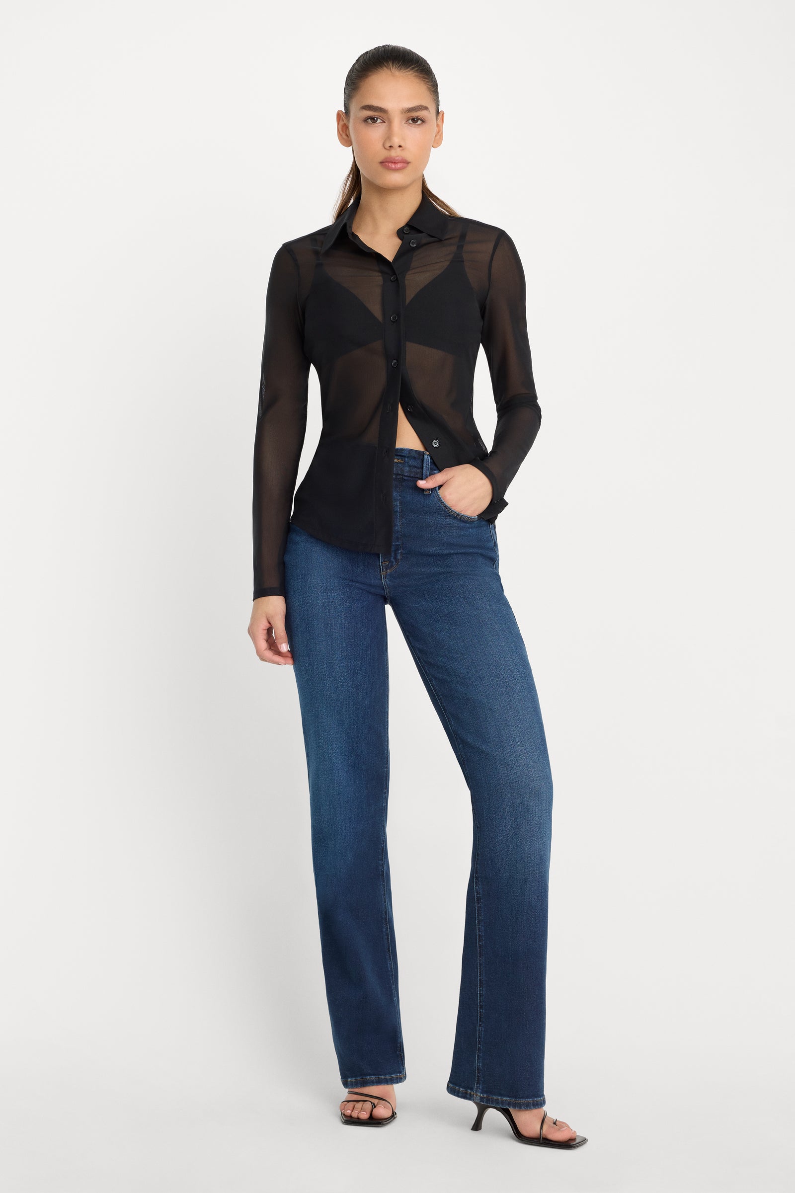 GOOD TRUE STRAIGHT JEANS | INDIGO572