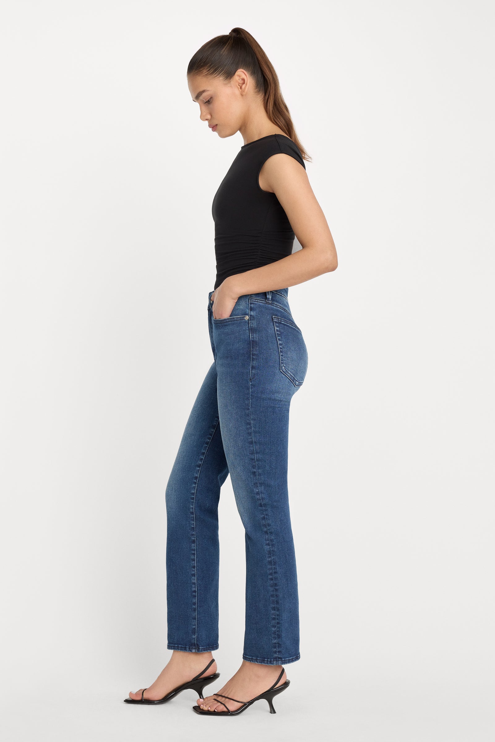 ALWAYS FITS GOOD LEGS STRAIGHT JEANS | INDIGO446