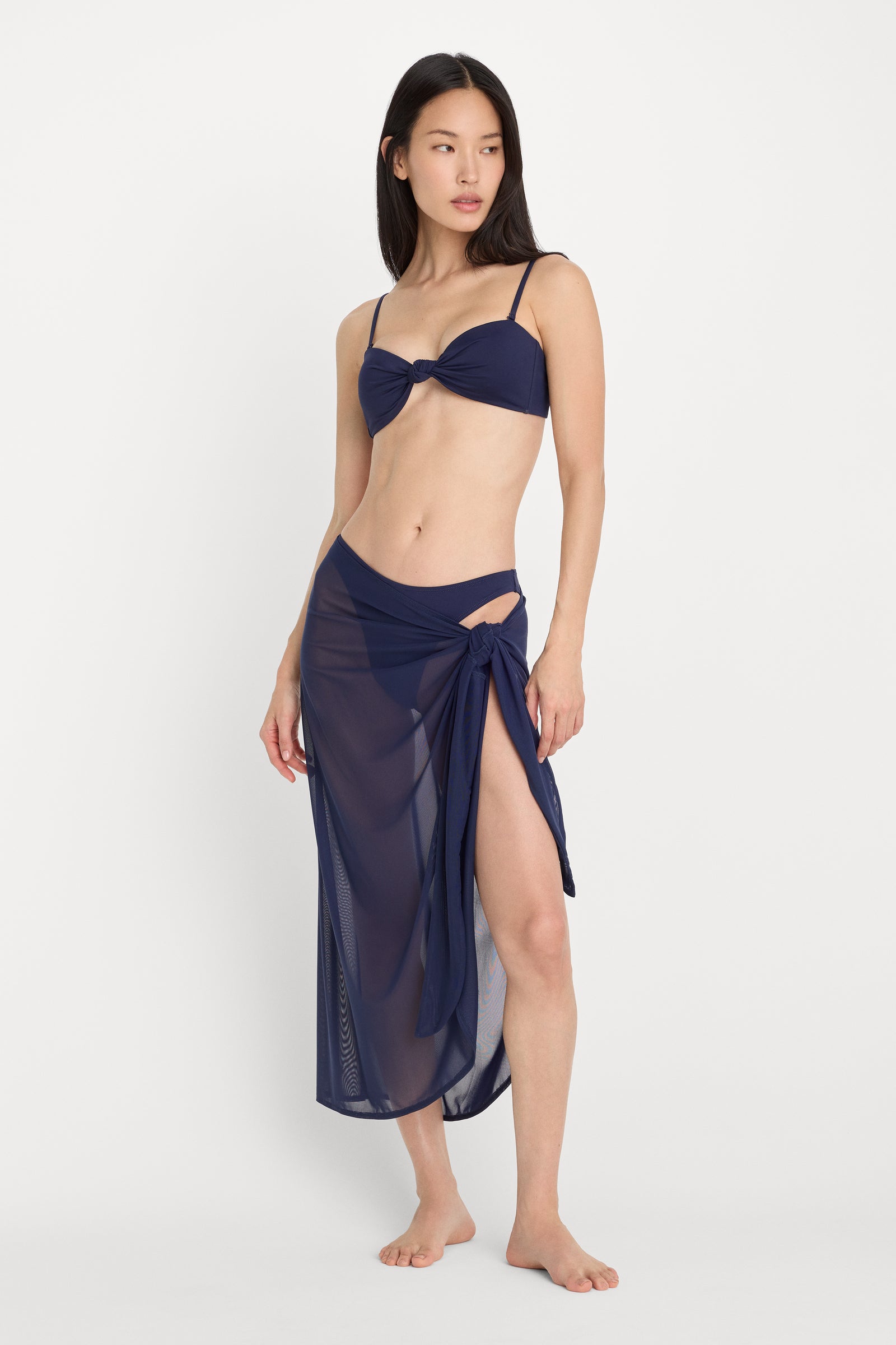 MESH MIDI SARONG | HORIZON INK