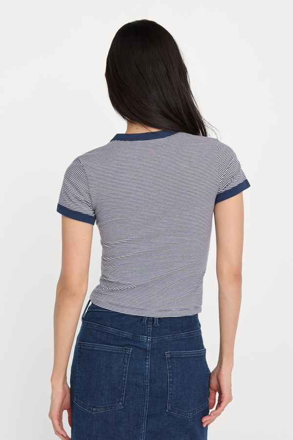 THE RINGER BABY TEE | HORIZON STRIPE