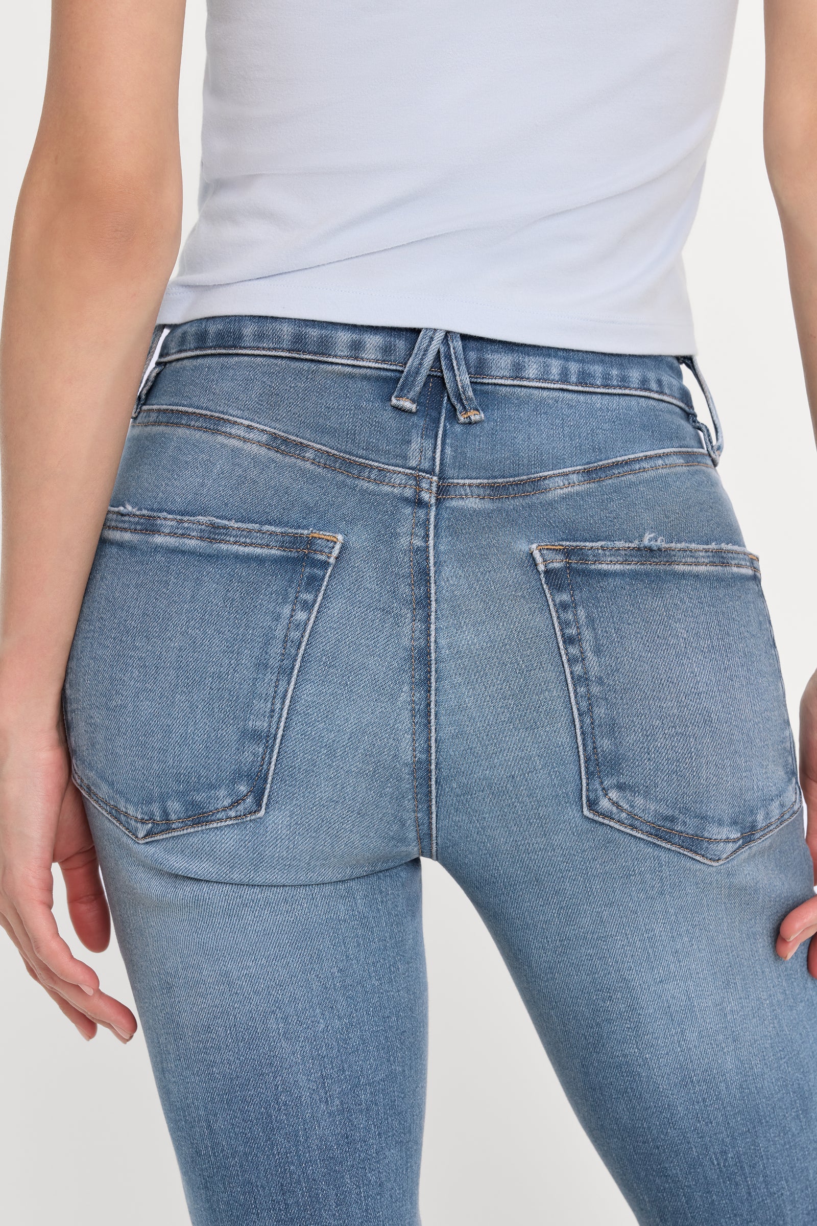 SOFT TECH GOOD LEGS FLARE JEANS | INDIGO1211